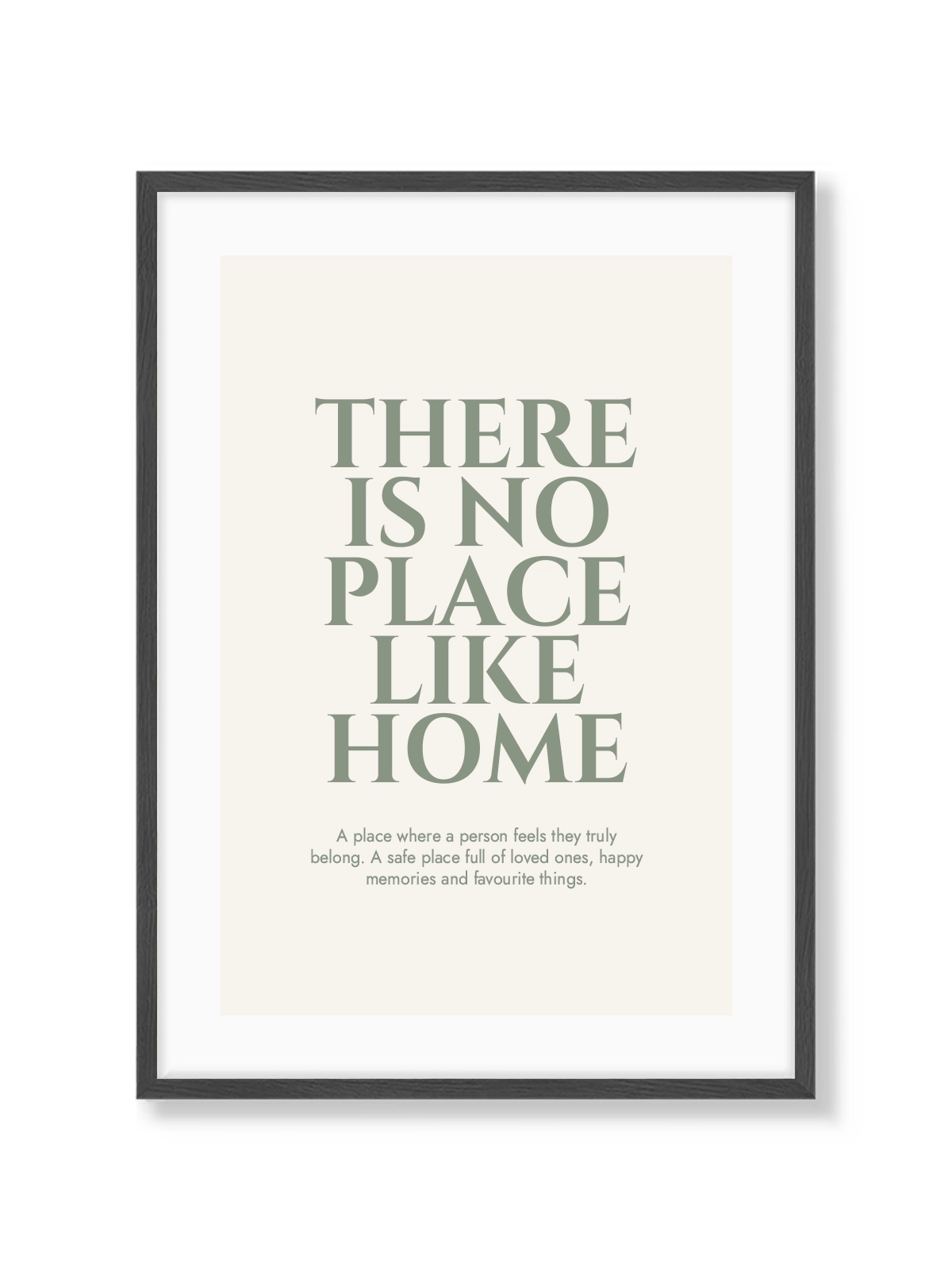 There is no Place Like Home