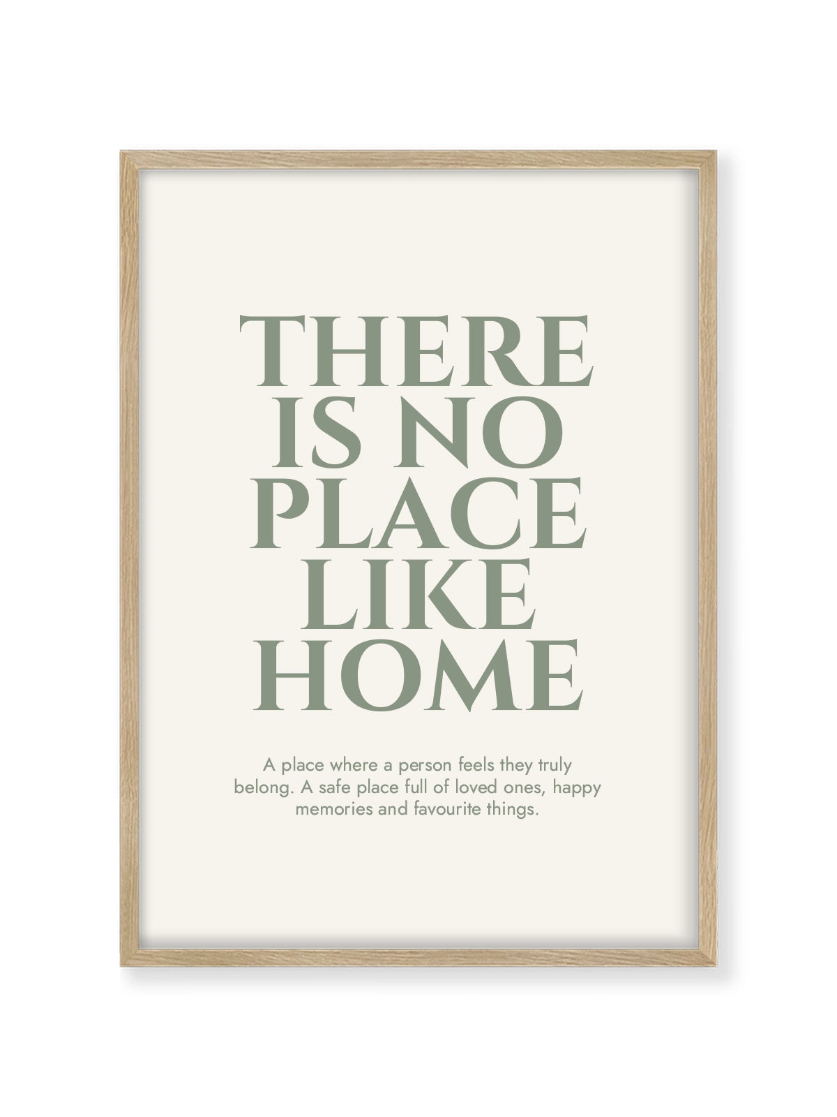 There is no Place Like Home