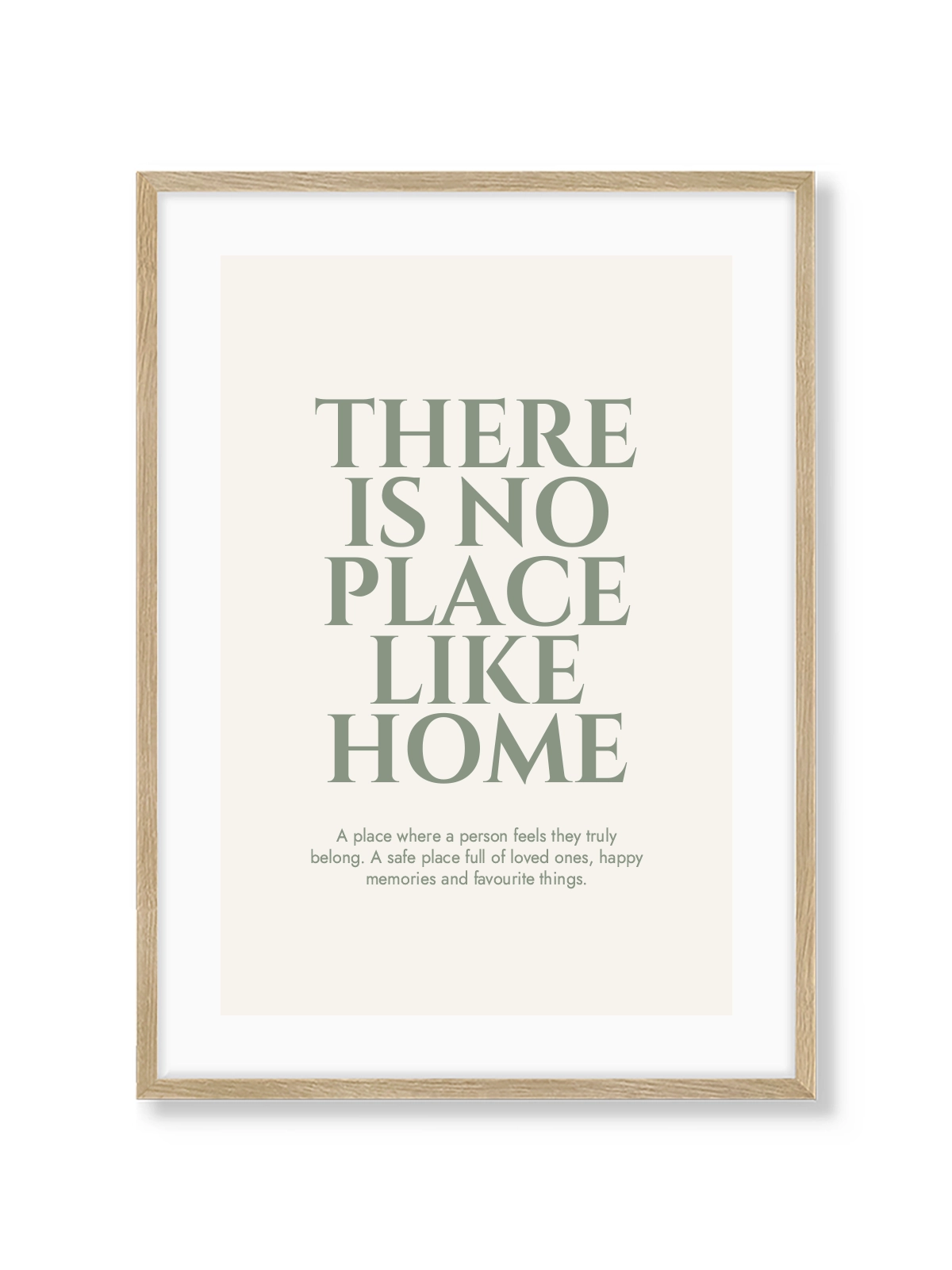 There is no Place Like Home