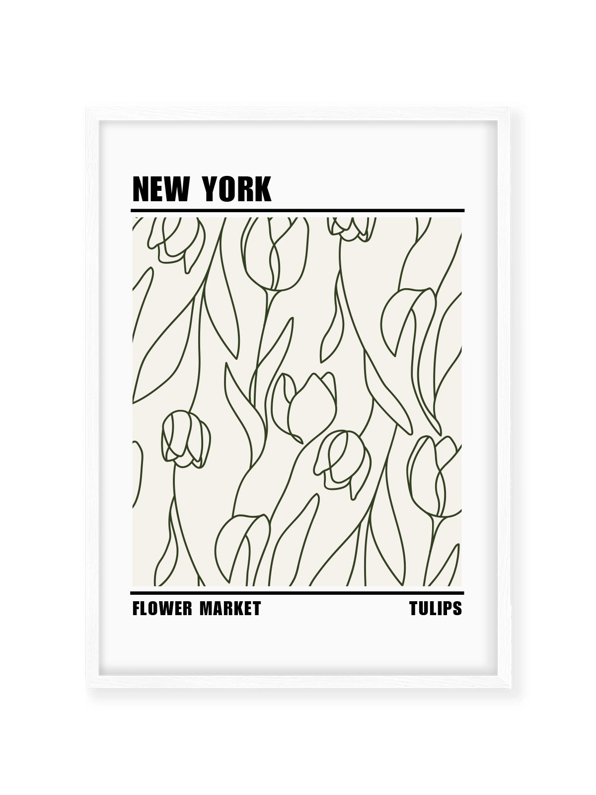 New York Tulips Flower Market