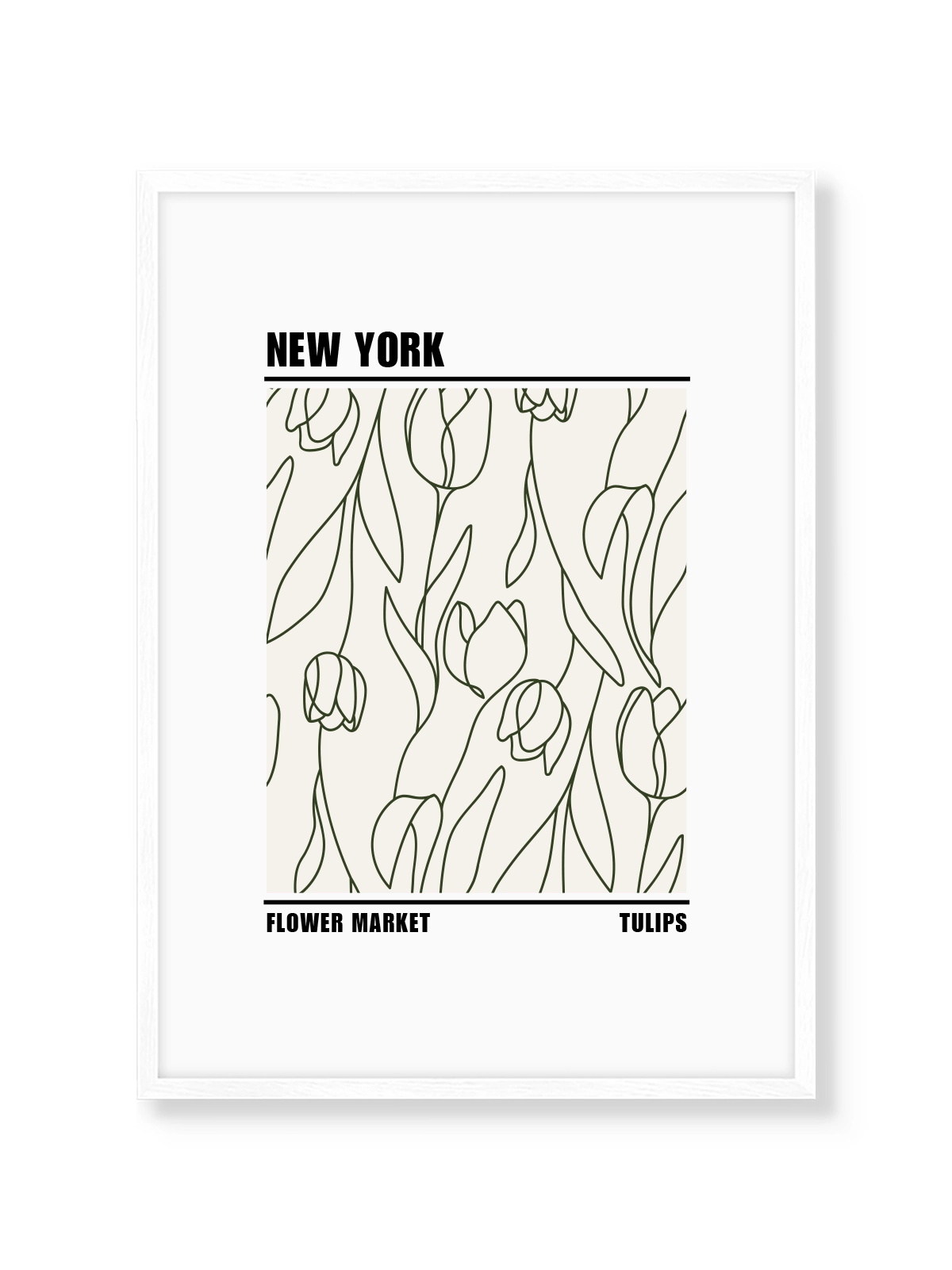 New York Tulips Flower Market