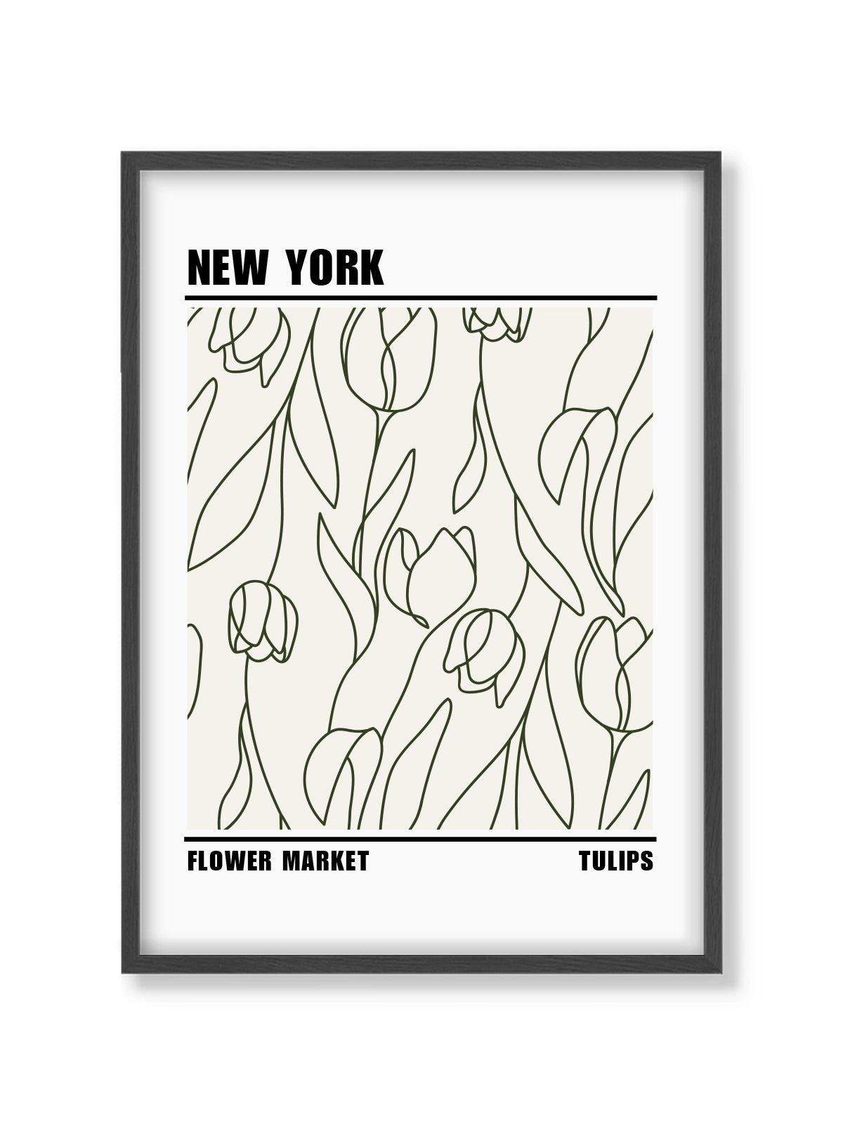 New York Tulips Flower Market