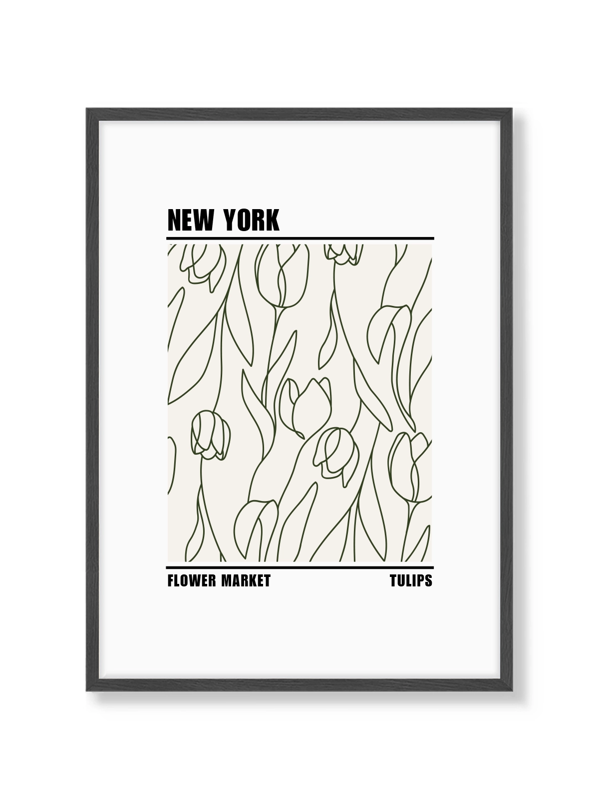 New York Tulips Flower Market