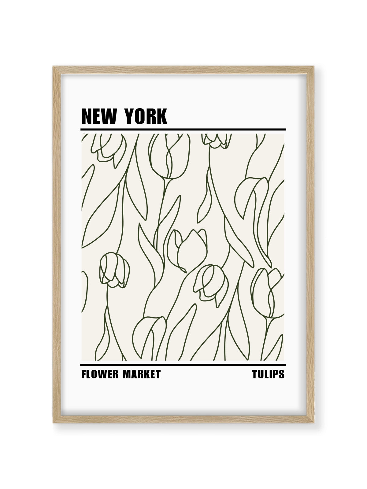 New York Tulips Flower Market