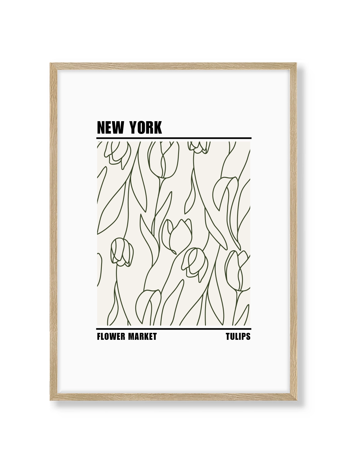 New York Tulips Flower Market