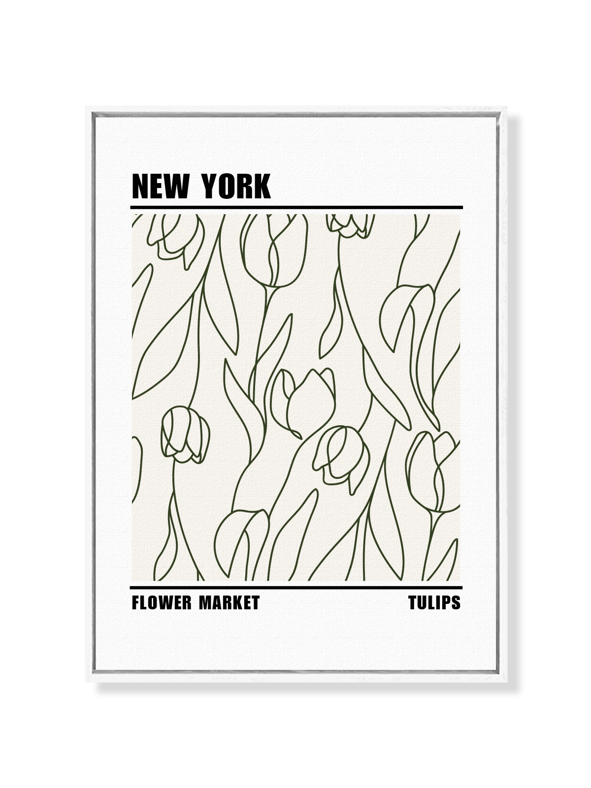 New York Tulips Flower Market