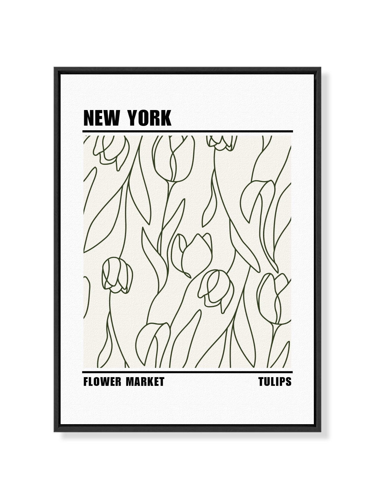 New York Tulips Flower Market