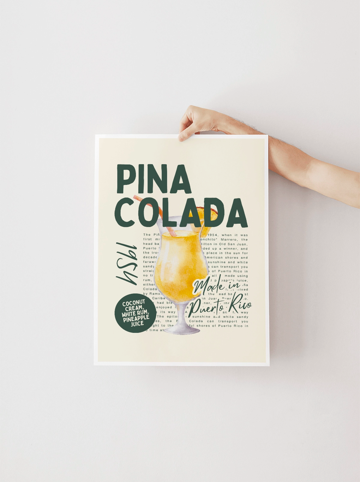 Retro Pina Colada