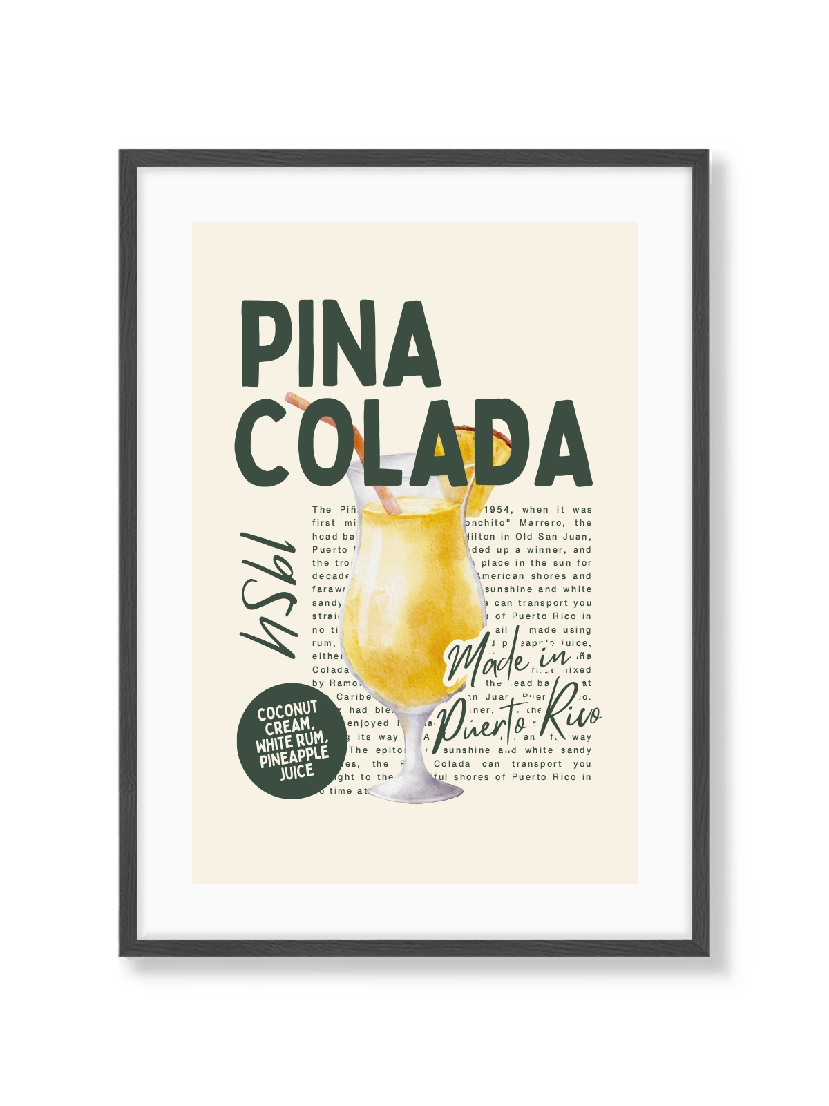 Retro Pina Colada
