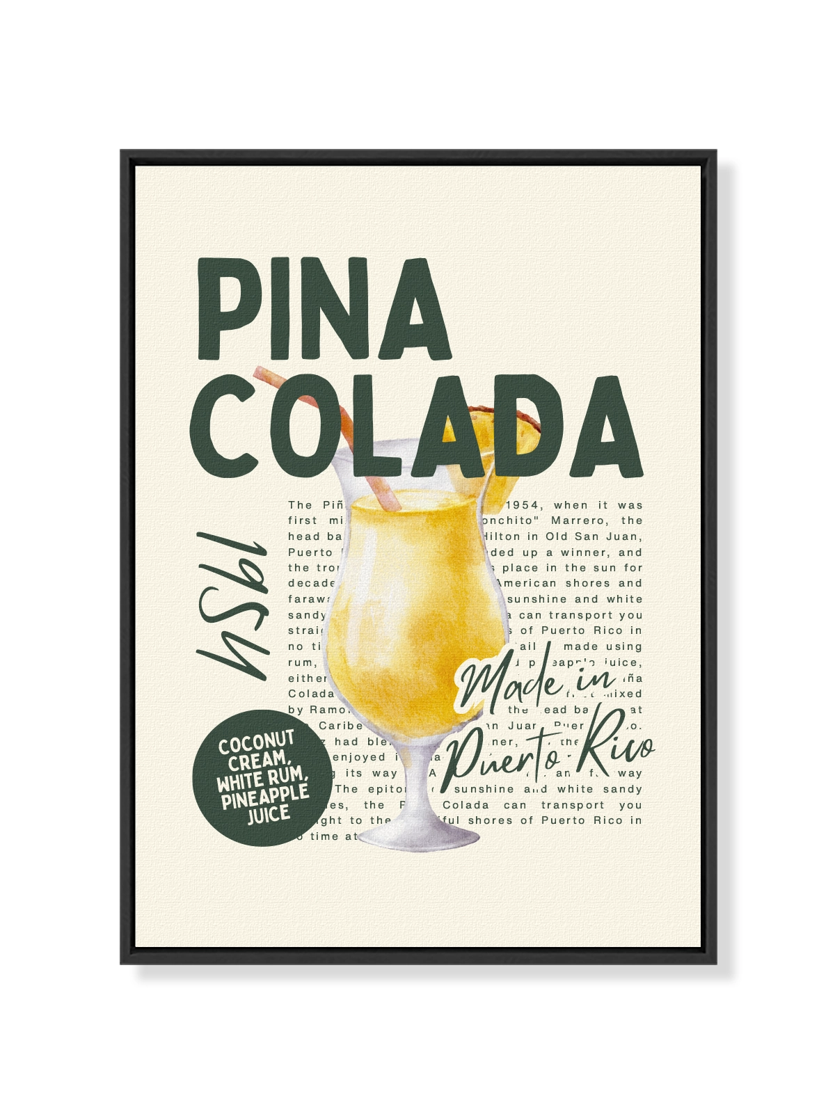 Retro Pina Colada