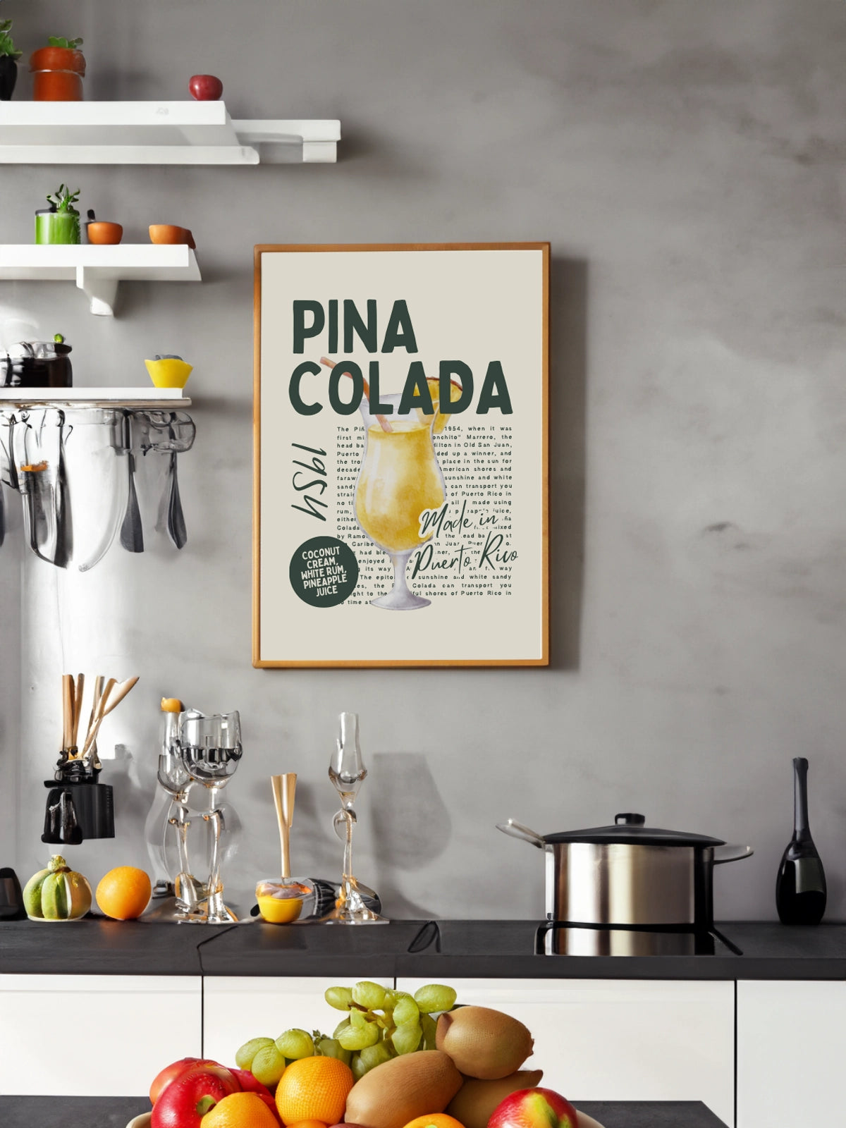 Retro Pina Colada