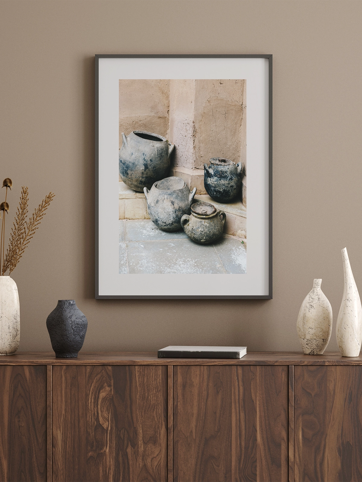 Pottery in Earth Tones
