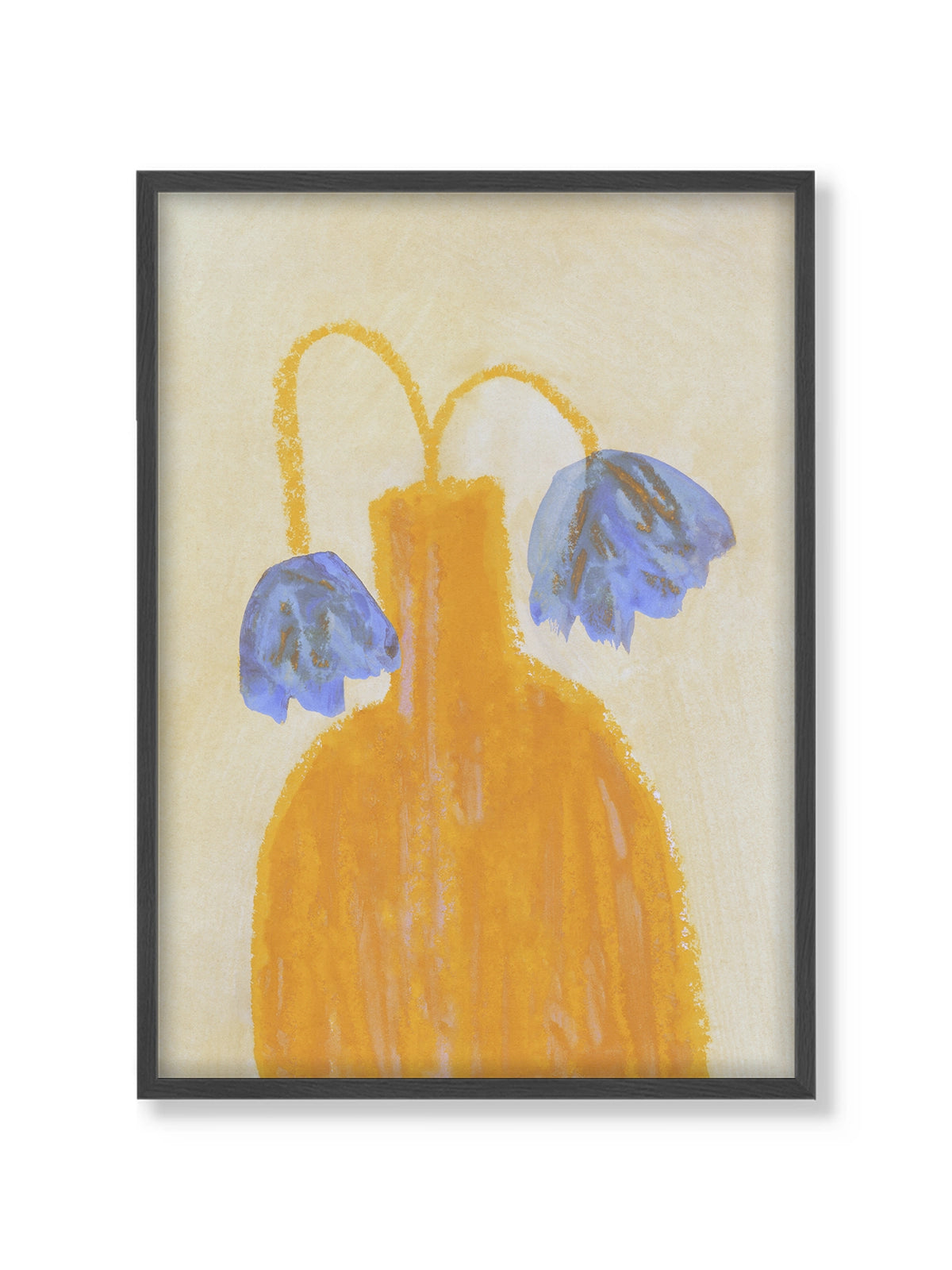 Still Life with a Vase and Two Flowers