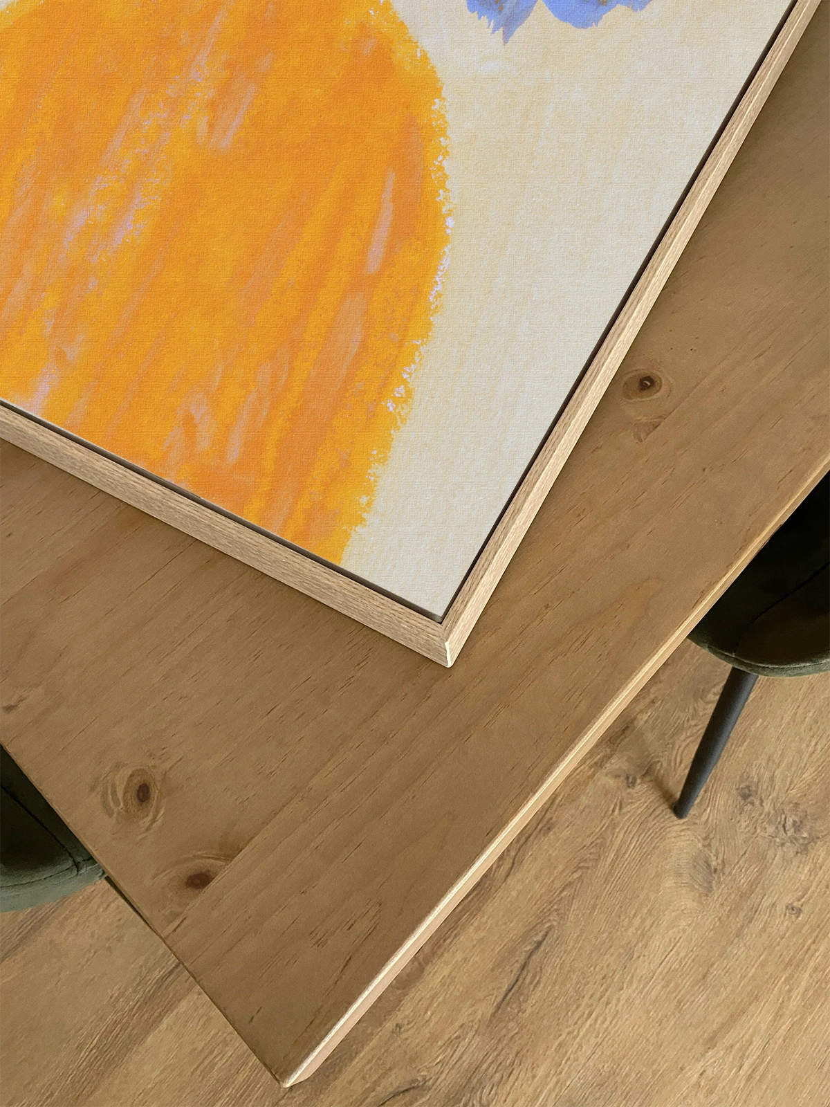 Still Life with a Vase and Two Flowers