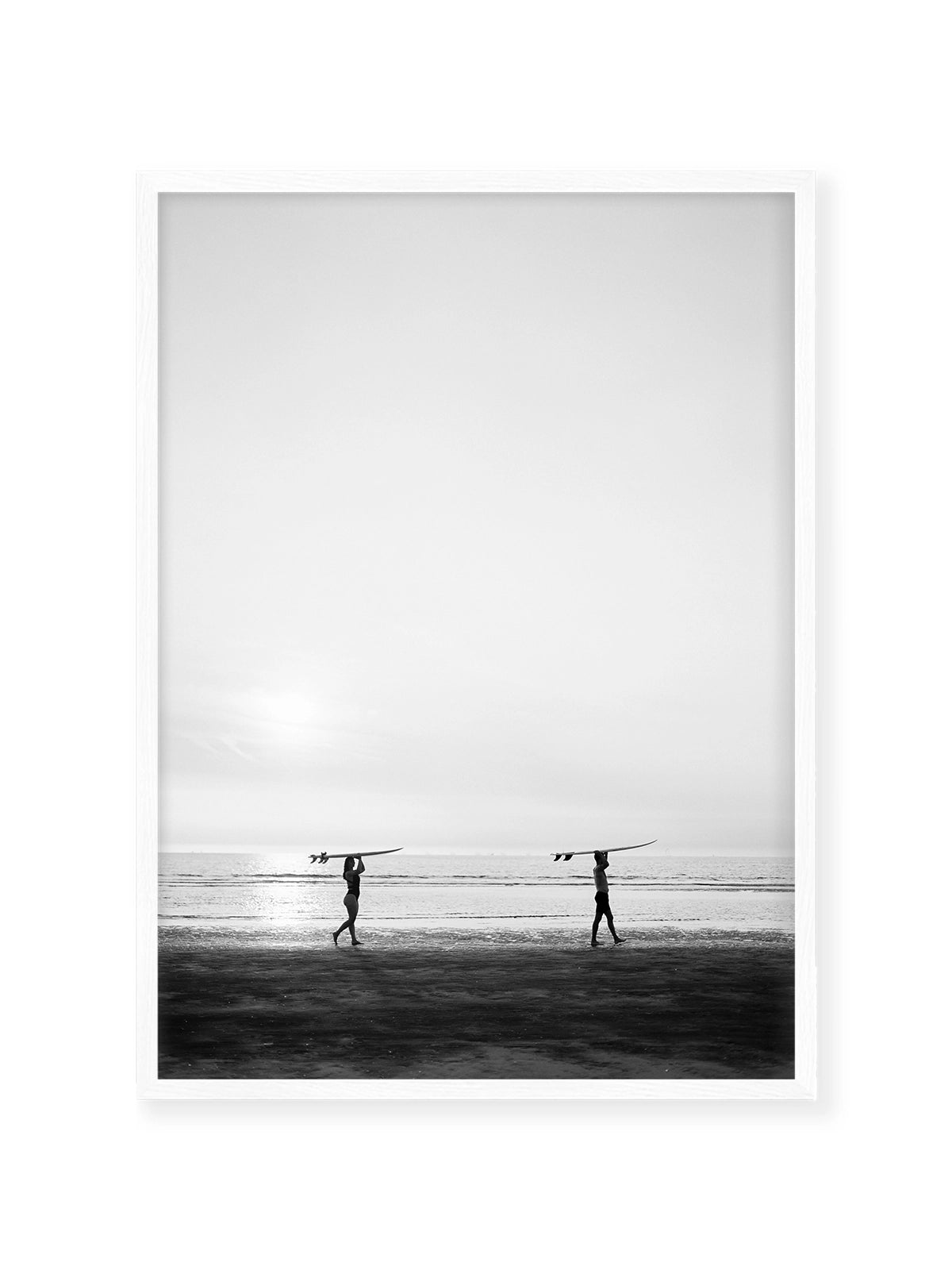 Surfer couple