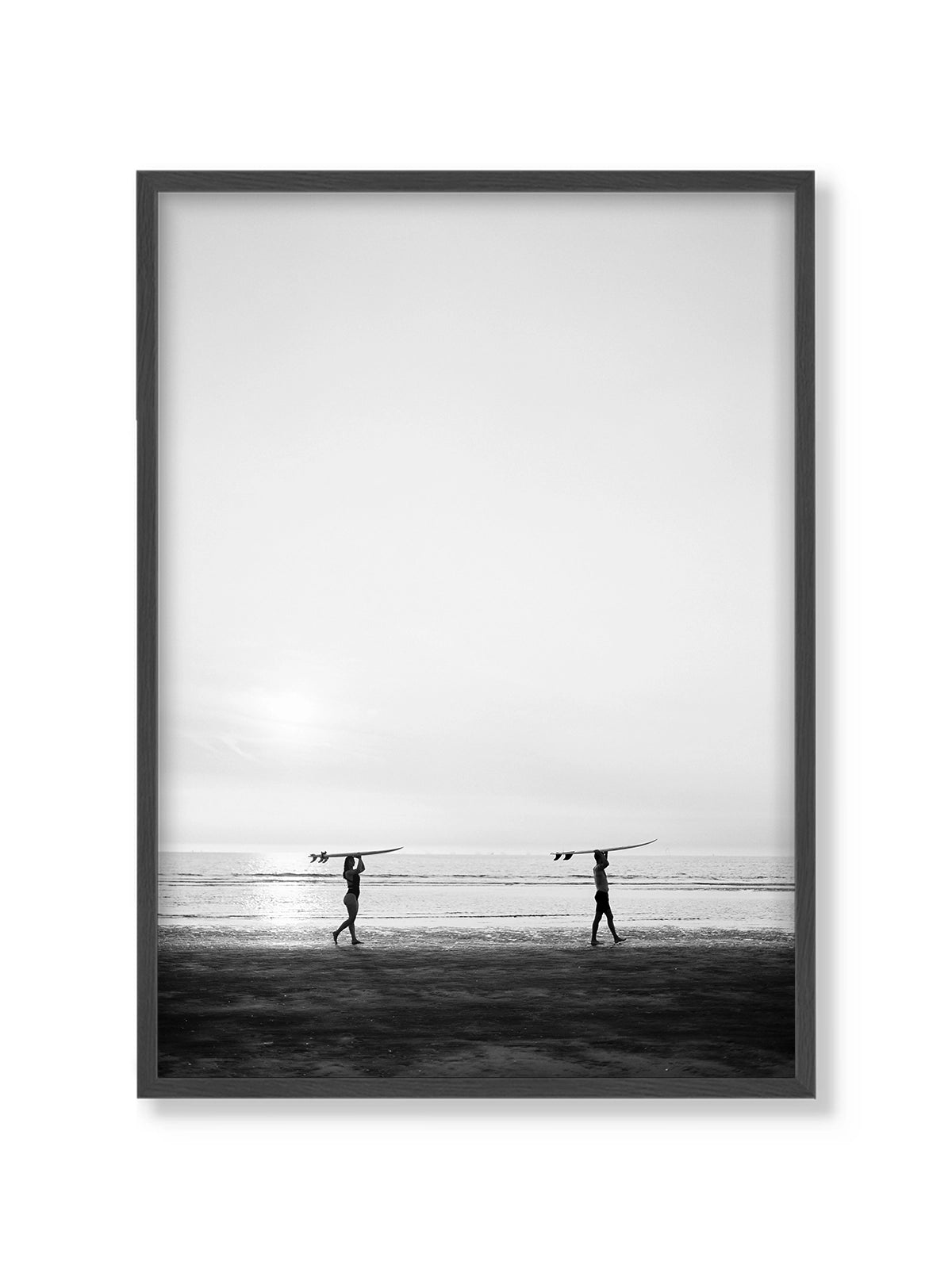 Surfer couple