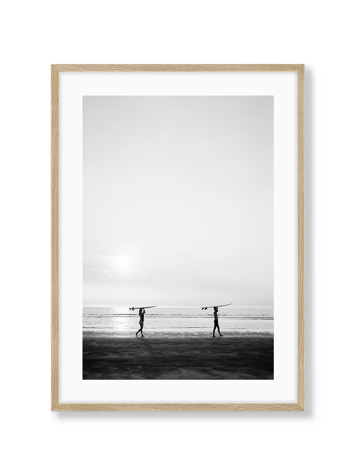 Surfer couple