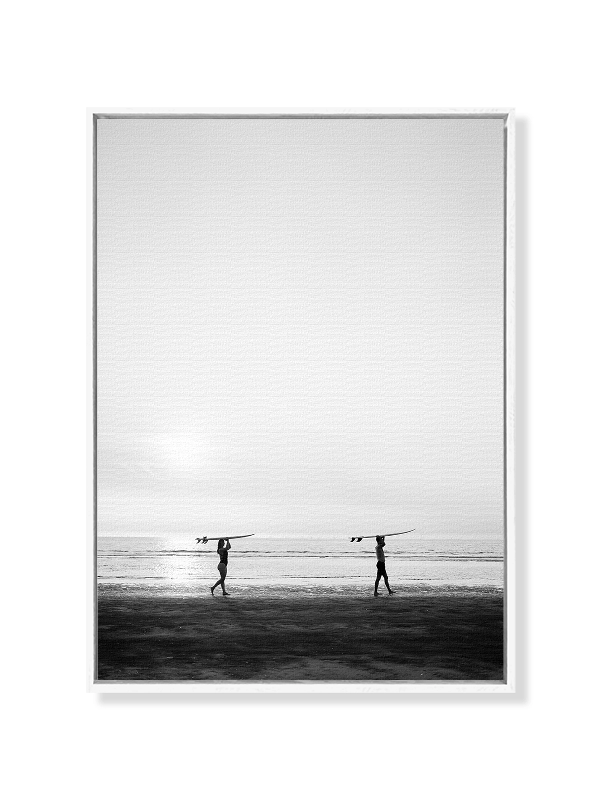 Surfer couple