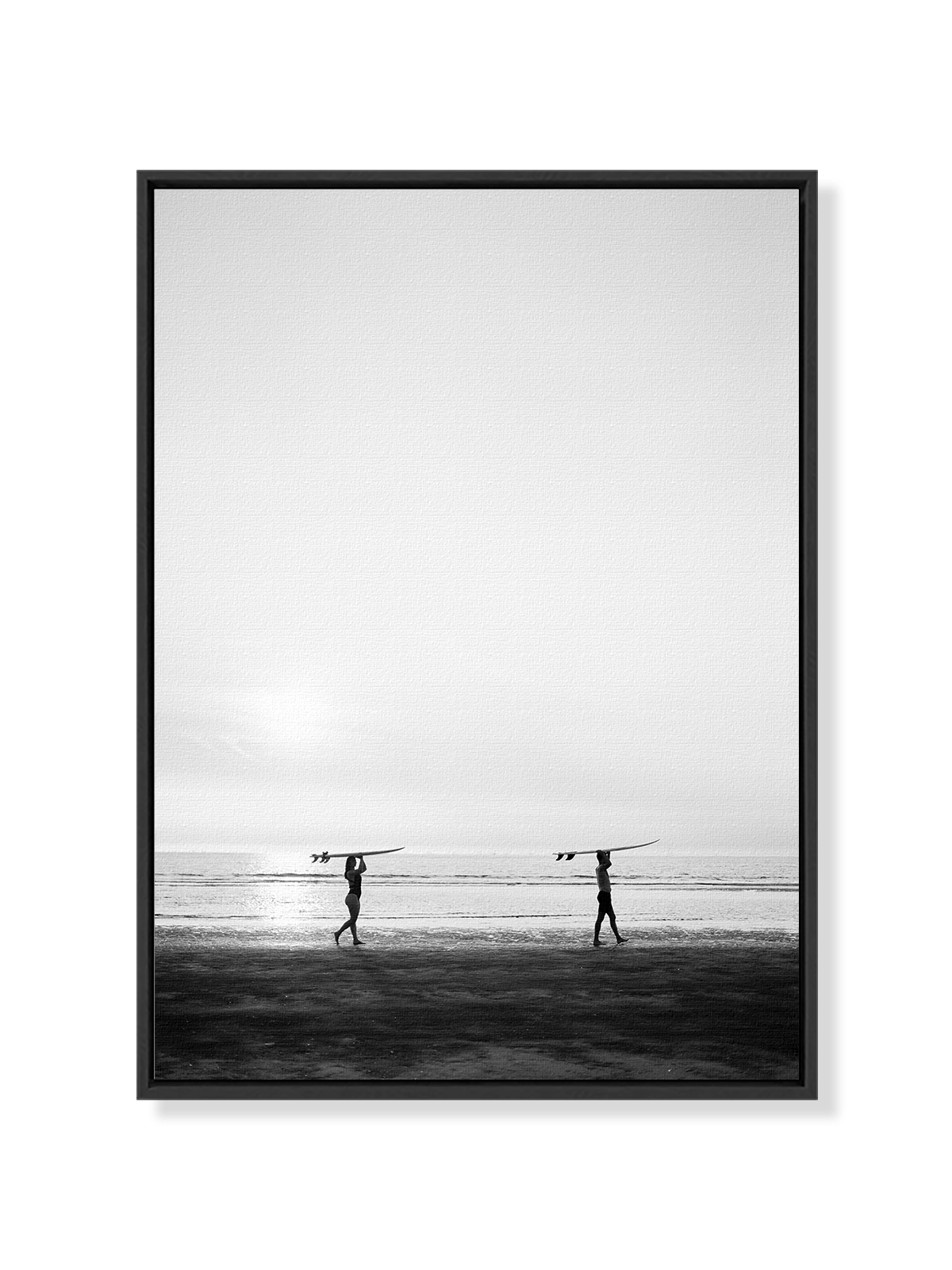 Surfer couple