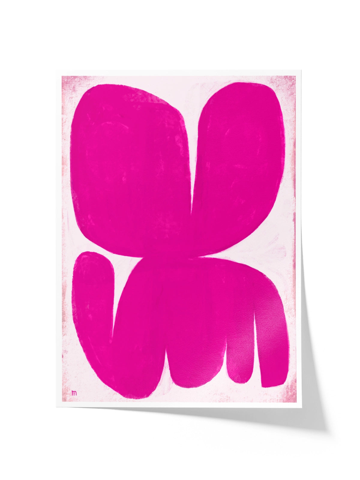 Vivid Magenta Butterfly II