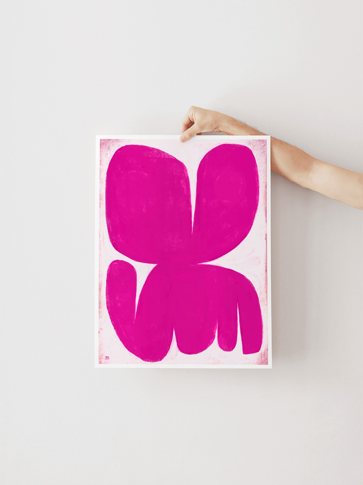 Vivid Magenta Butterfly II