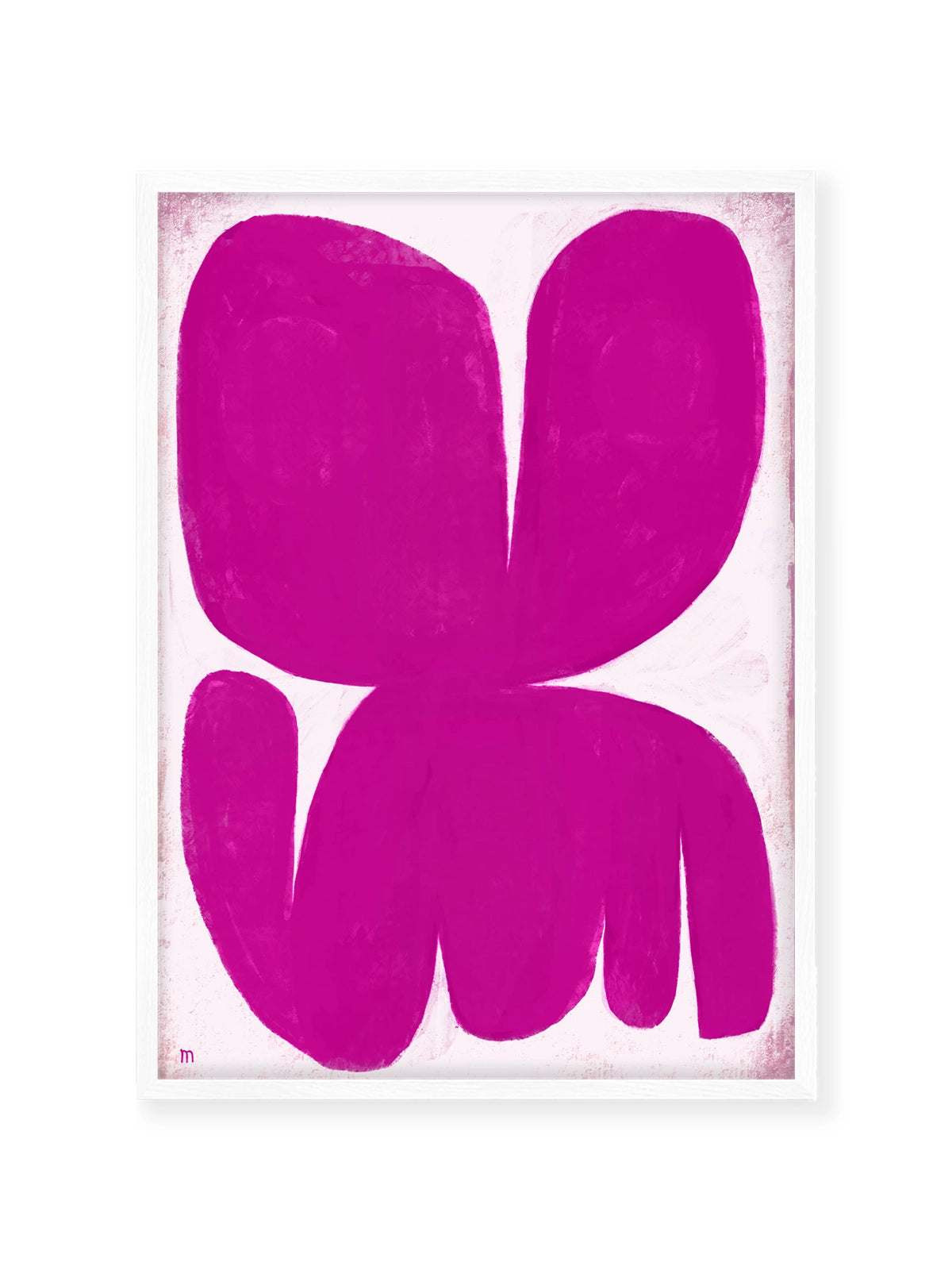 Vivid Magenta Butterfly II