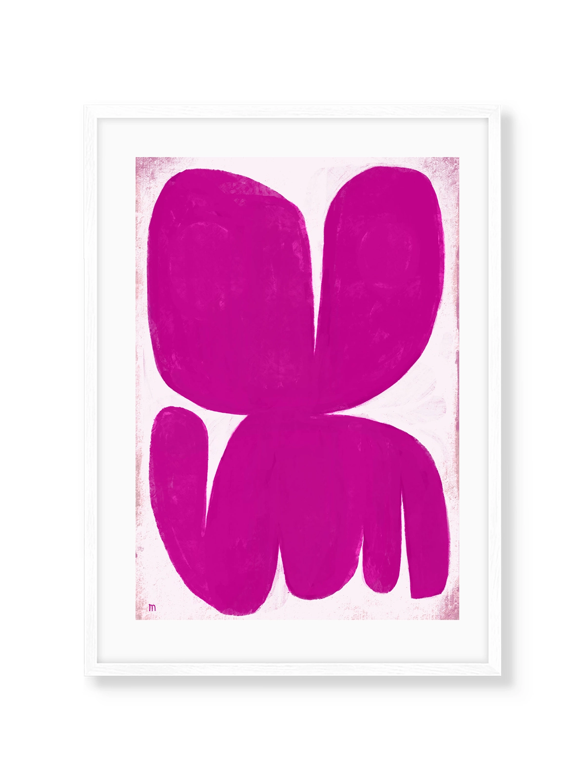 Vivid Magenta Butterfly II