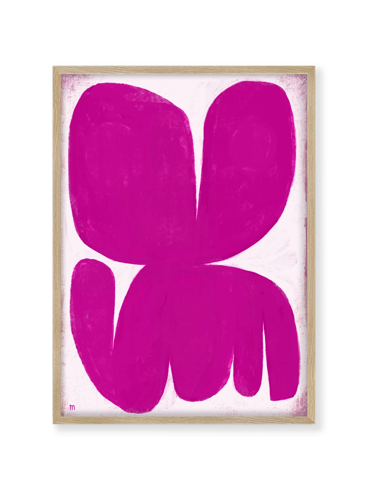 Vivid Magenta Butterfly II