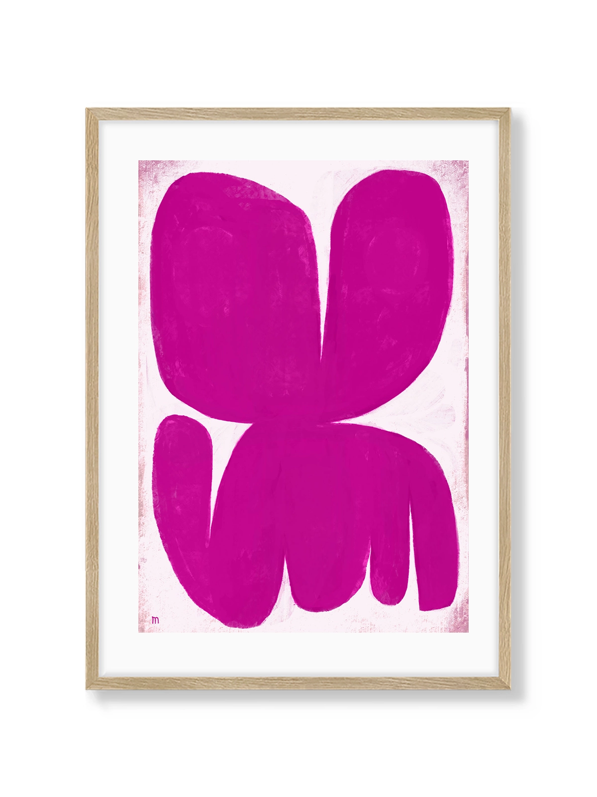 Vivid Magenta Butterfly II
