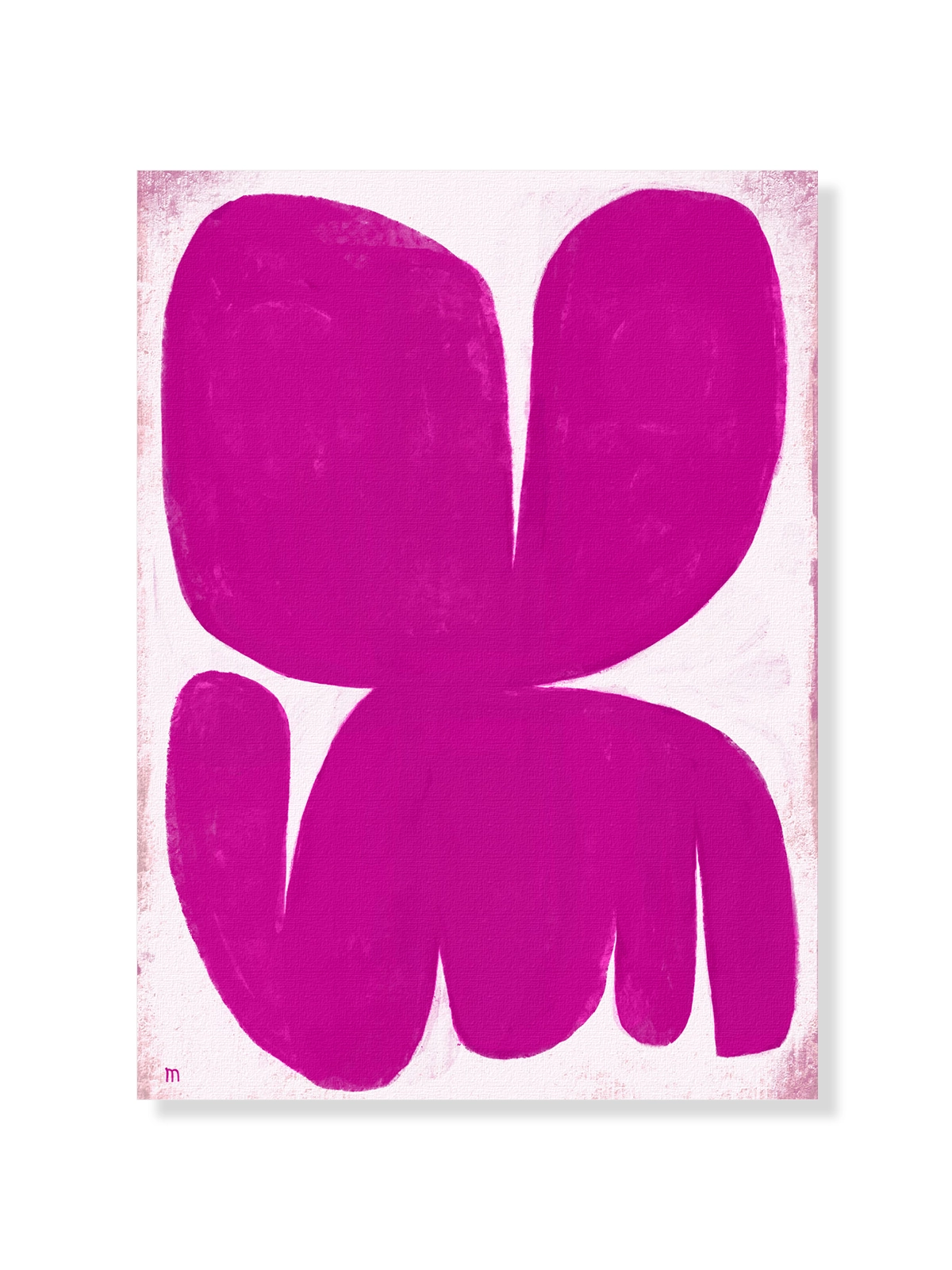 Vivid Magenta Butterfly II