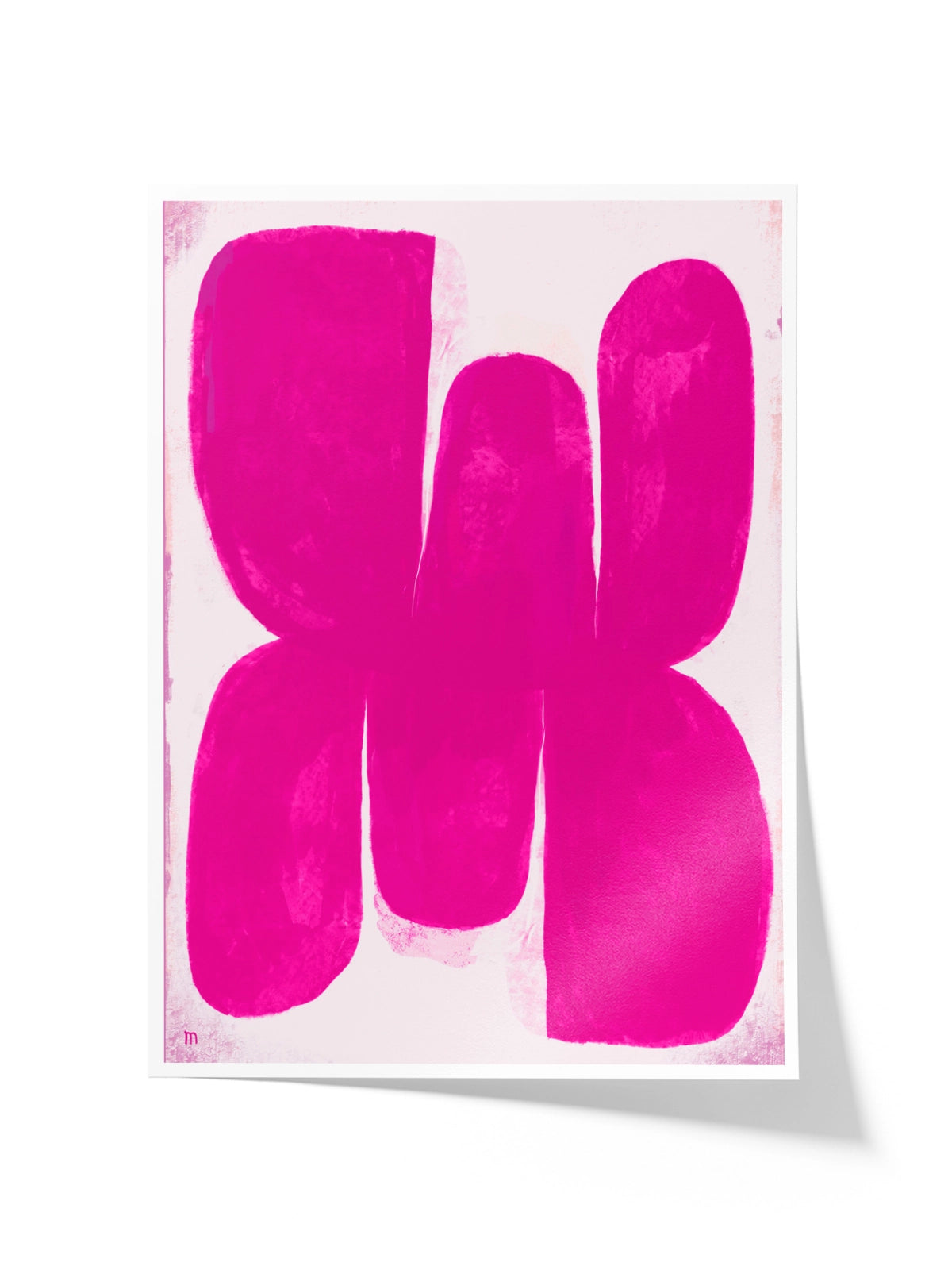 Vivid Magenta Butterfly I