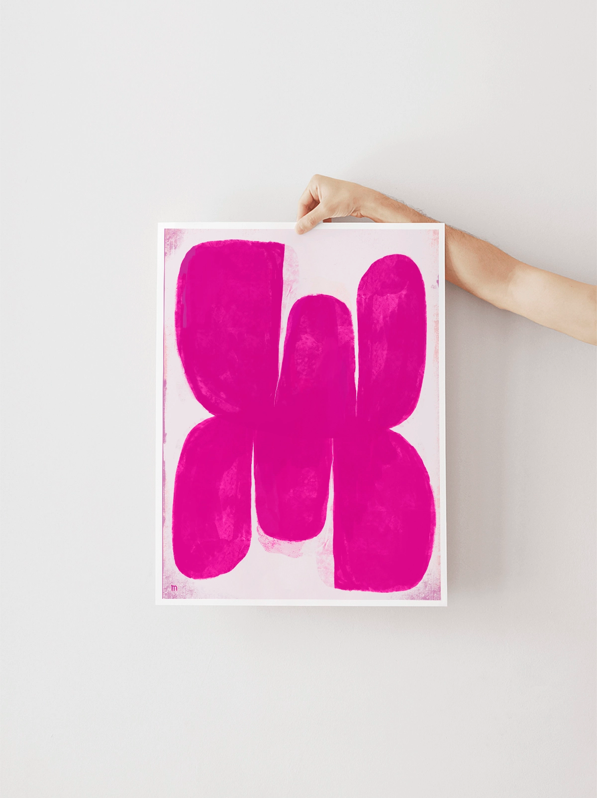 Vivid Magenta Butterfly I