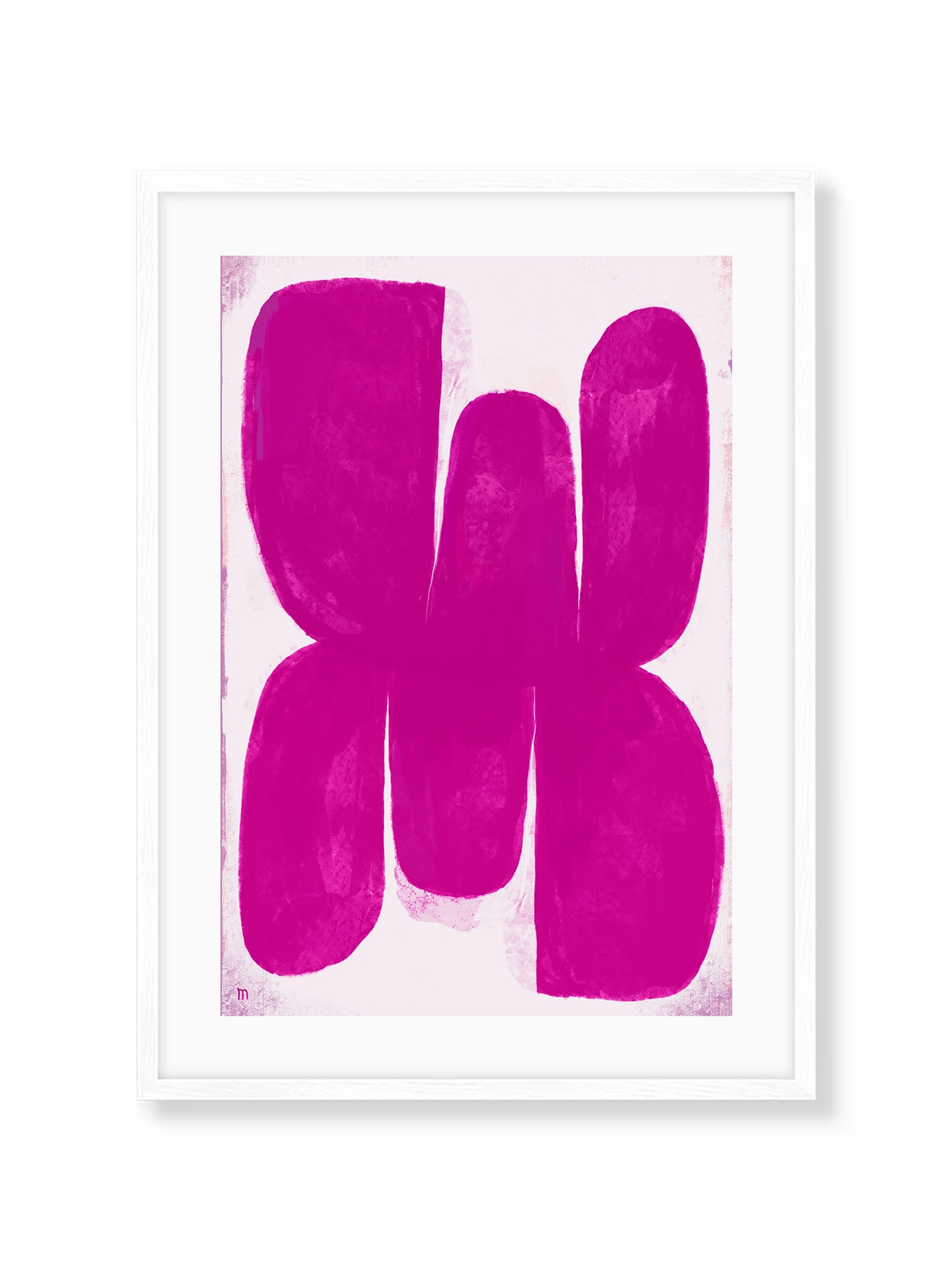 Vivid Magenta Butterfly I