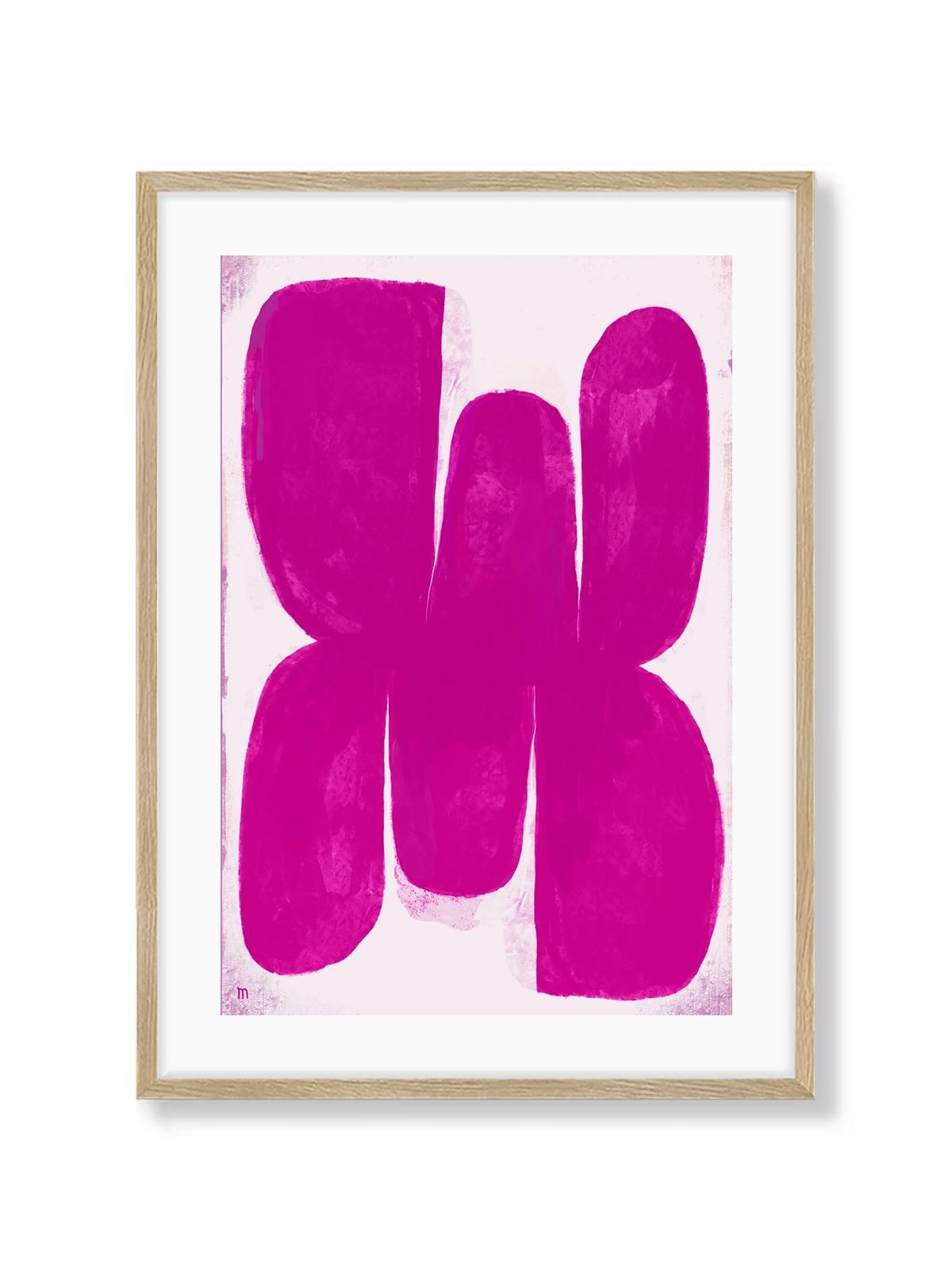 Vivid Magenta Butterfly I