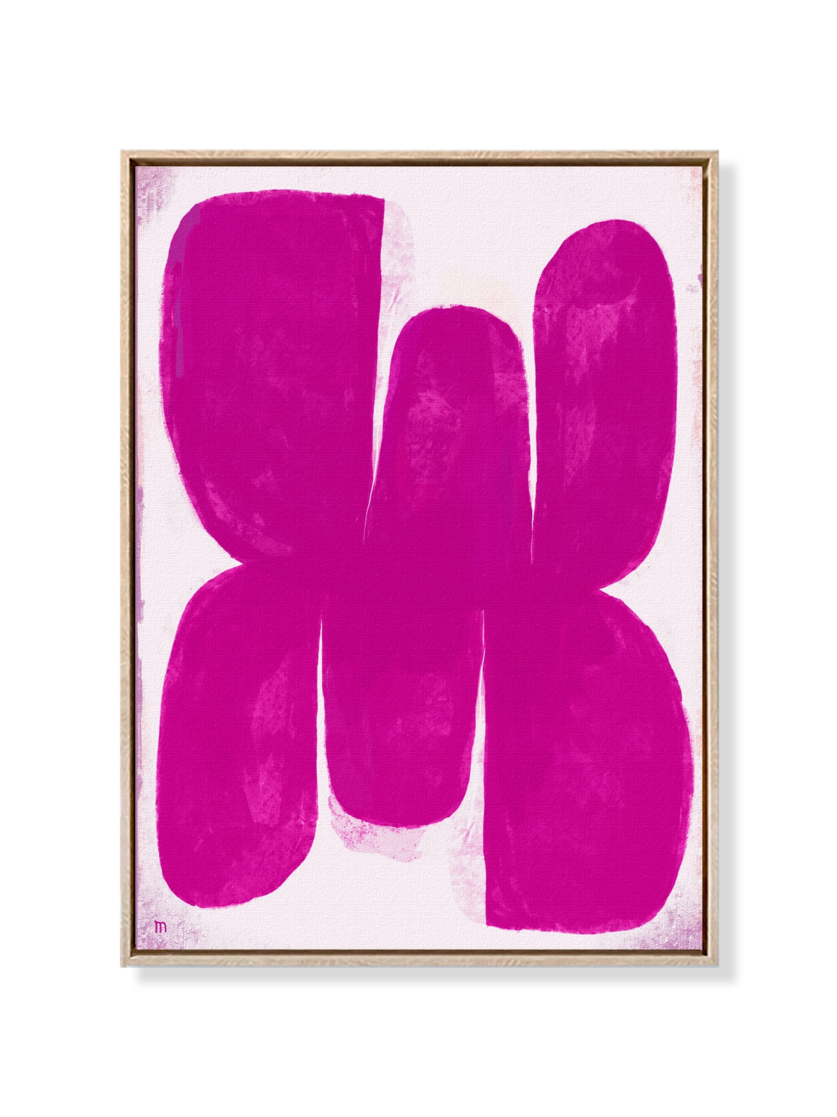 Vivid Magenta Butterfly I