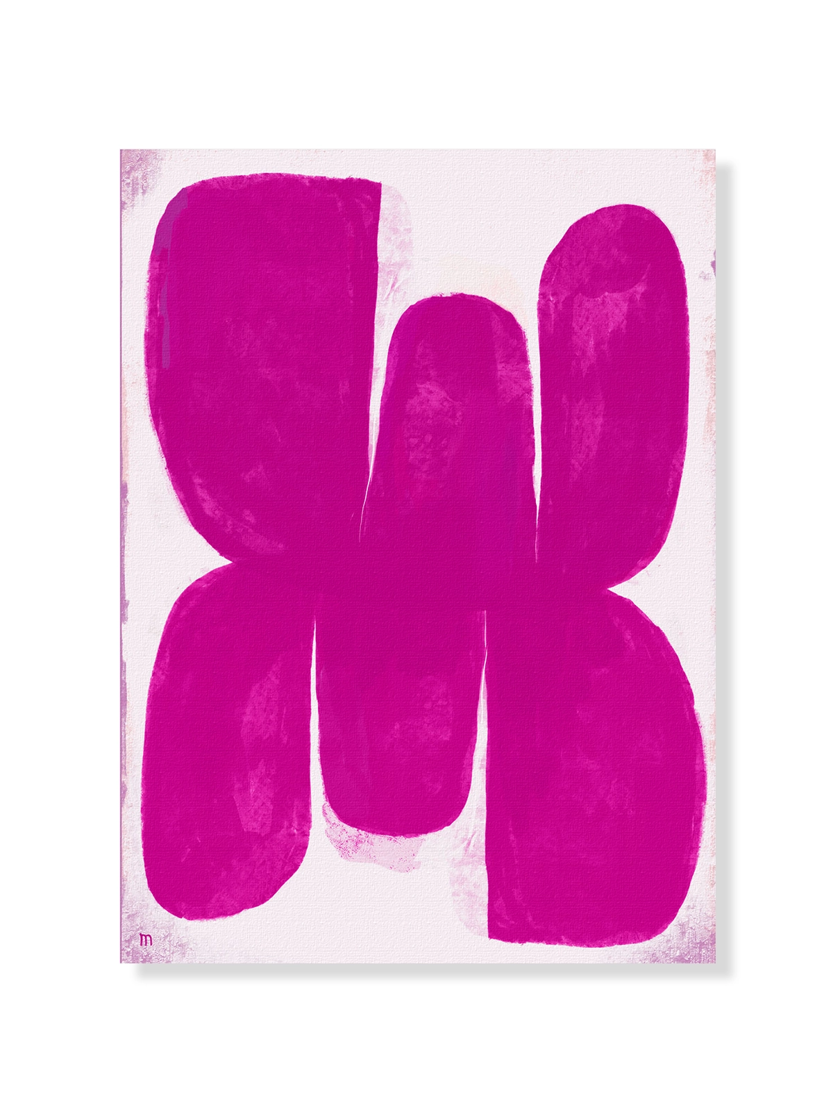 Vivid Magenta Butterfly I
