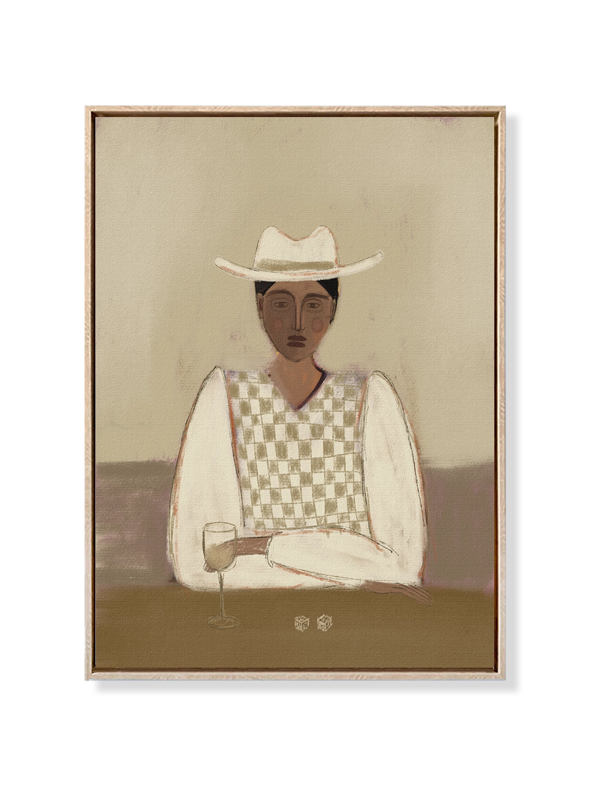 TEST White Wine - Nomadart