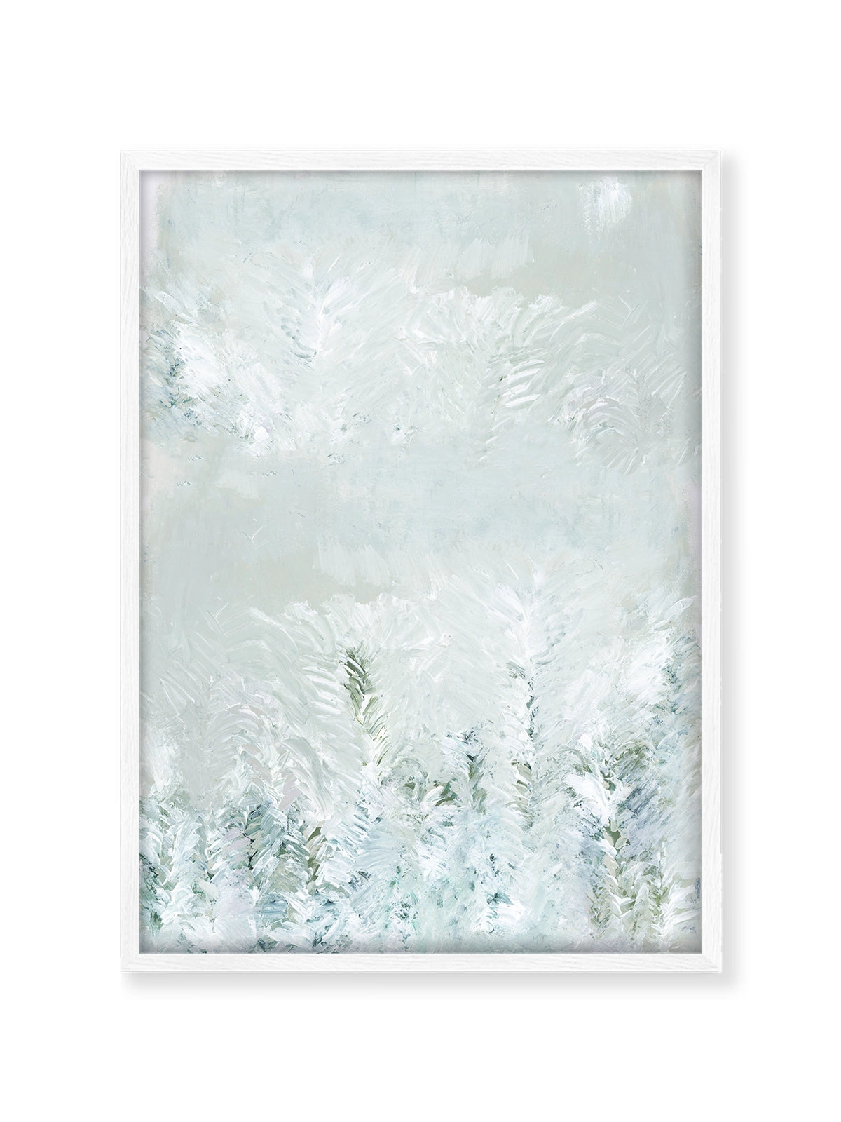 Winter White Forest Scene II