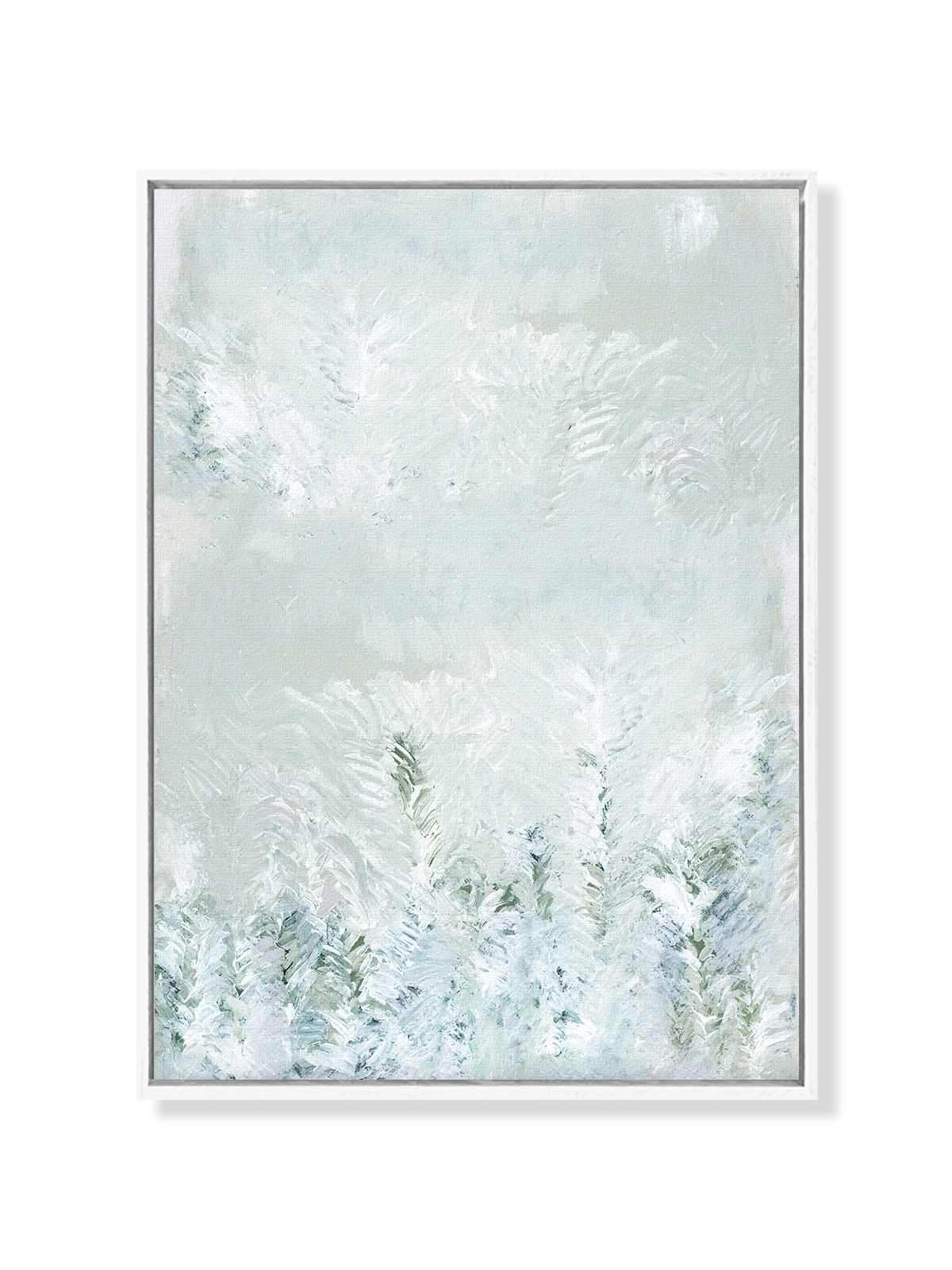 Winter White Forest Scene II