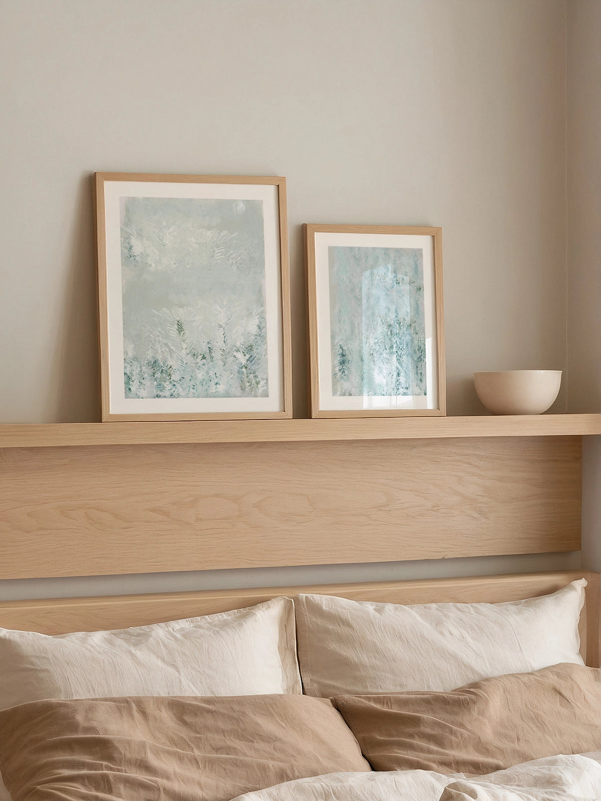 Winter White Forest Scene I