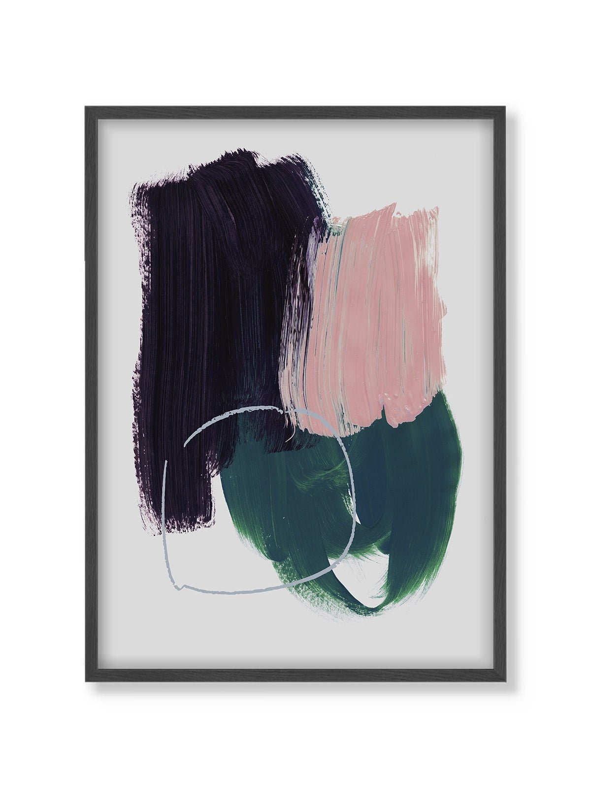 Abstract Brush Strokes 10 - Lámina de Mareike Böhmer - Decora tu casa en Nomadart