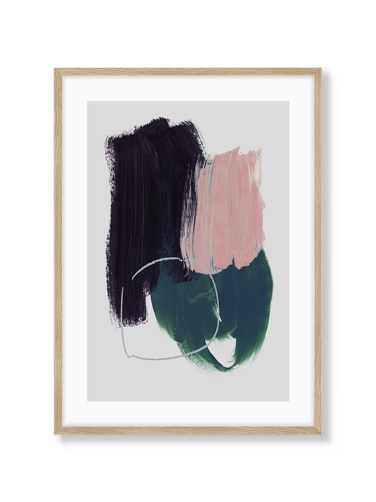 Abstract Brush Strokes 10 - Lámina de Mareike Böhmer - Decora tu casa en Nomadart