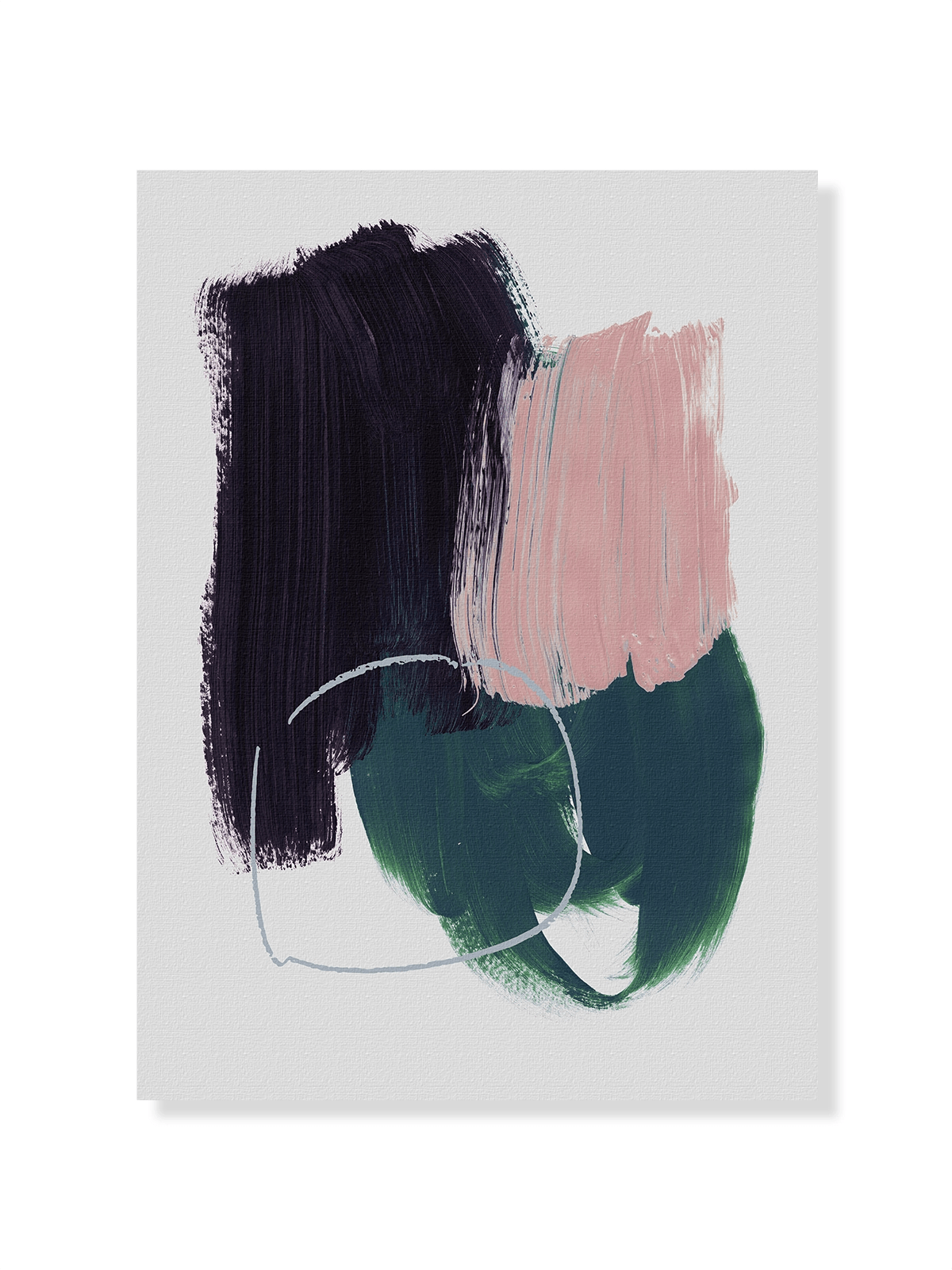 Abstract Brush Strokes 10 - Lámina de Mareike Böhmer - Decora tu casa en Nomadart