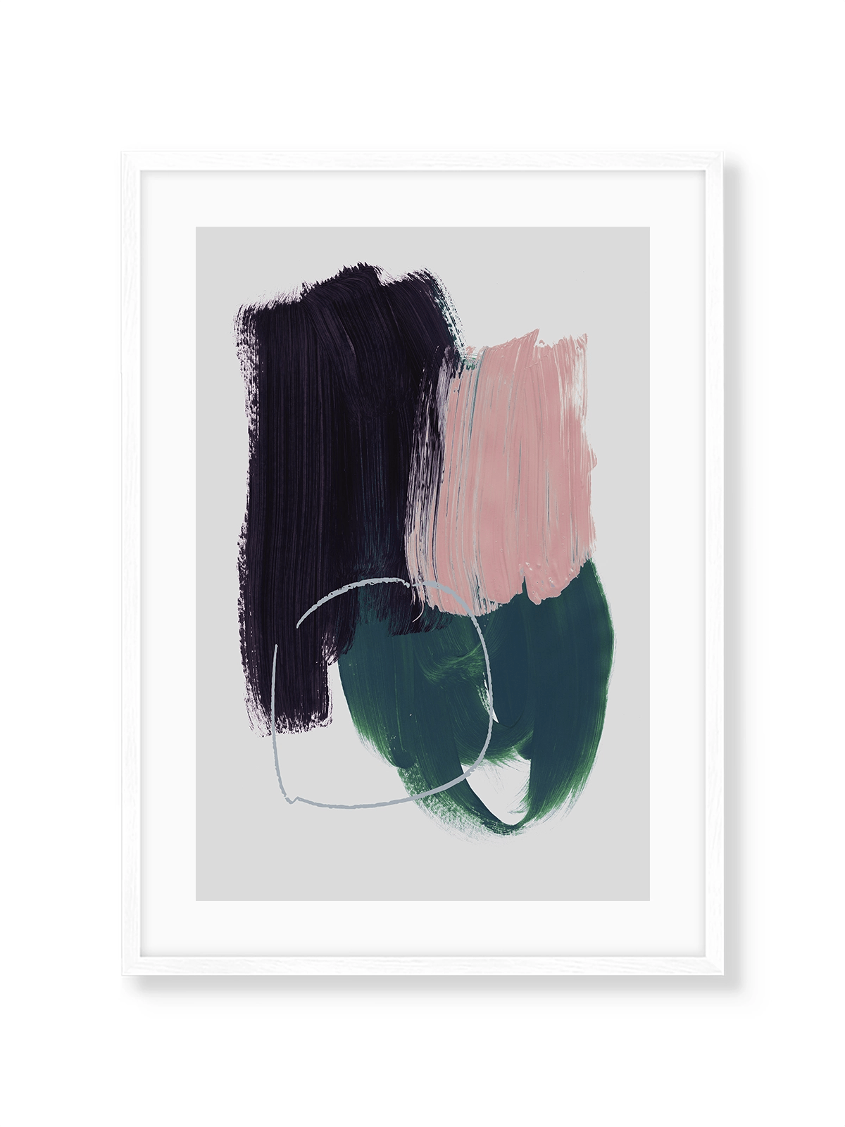 Abstract Brush Strokes 10 - Lámina de Mareike Böhmer - Decora tu casa en Nomadart