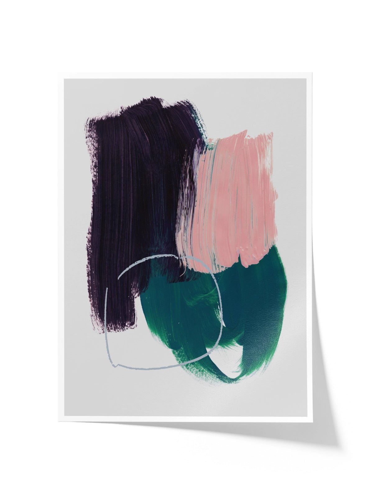 Abstract Brush Strokes 10 - Lámina de Mareike Böhmer - Decora tu casa en Nomadart
