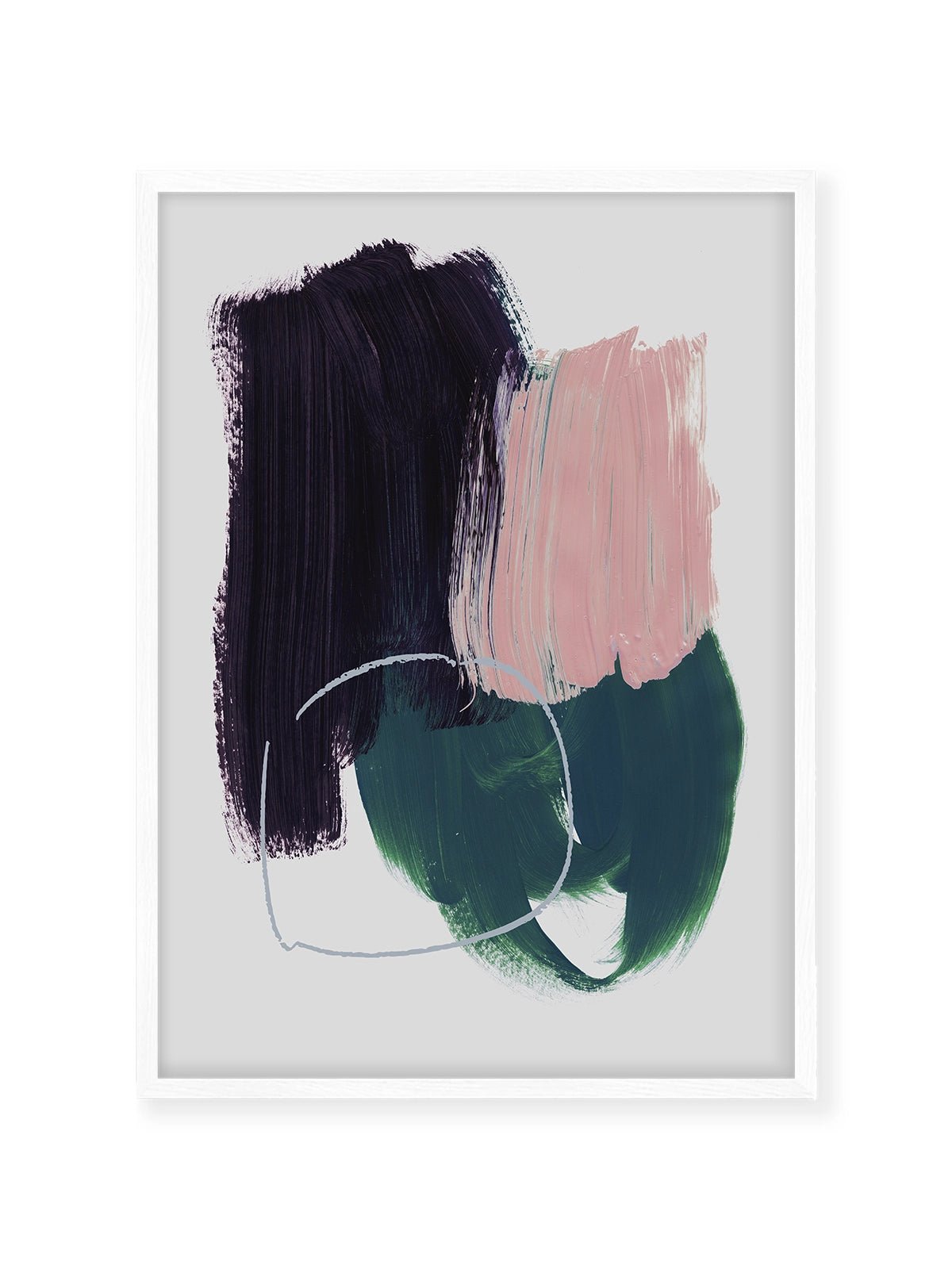 Abstract Brush Strokes 10 - Lámina de Mareike Böhmer - Decora tu casa en Nomadart