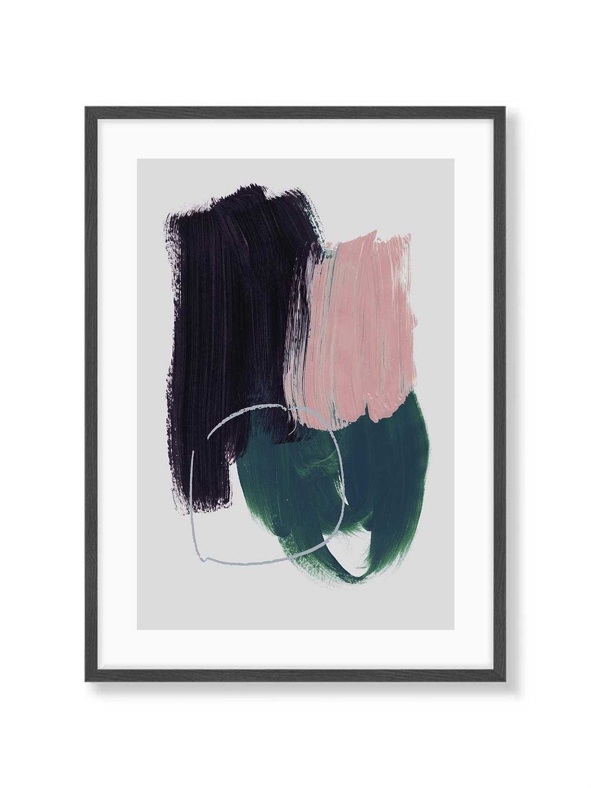 Abstract Brush Strokes 10 - Lámina de Mareike Böhmer - Decora tu casa en Nomadart