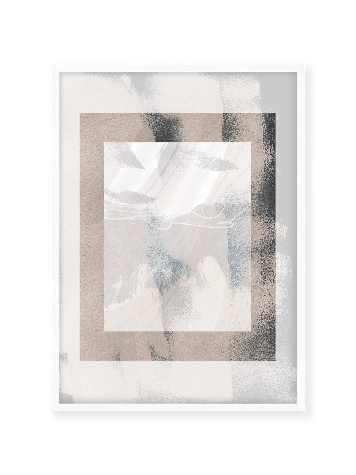 Abstract Brush Strokes 17 - Lámina de Mareike Böhmer - Decora tu casa en Nomadart