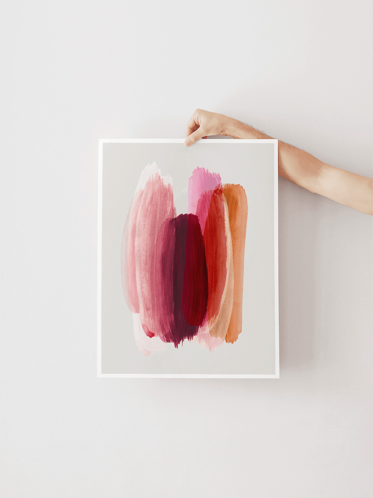 Abstract Brush Strokes 32 - Lámina de Mareike Böhmer - Decora tu casa en Nomadart