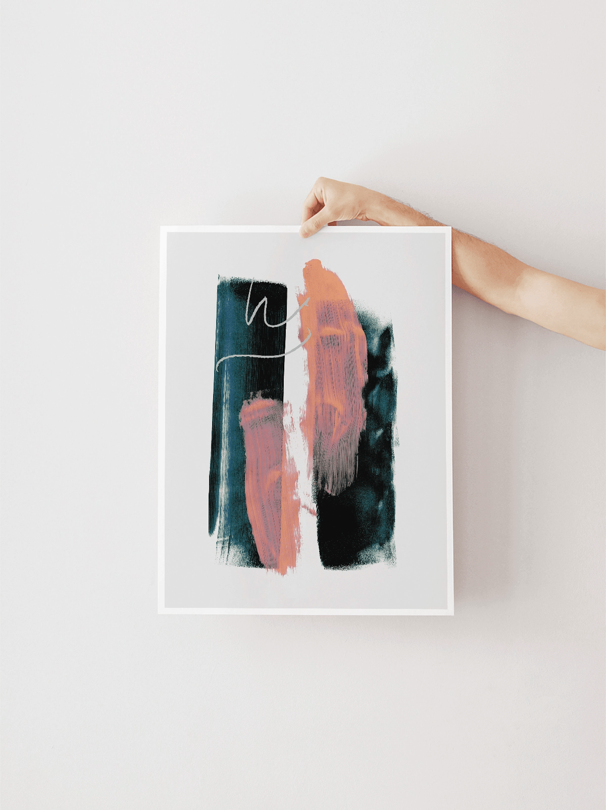 Abstract Brush Strokes 3X - Lámina de Mareike Böhmer - Decora tu casa en Nomadart